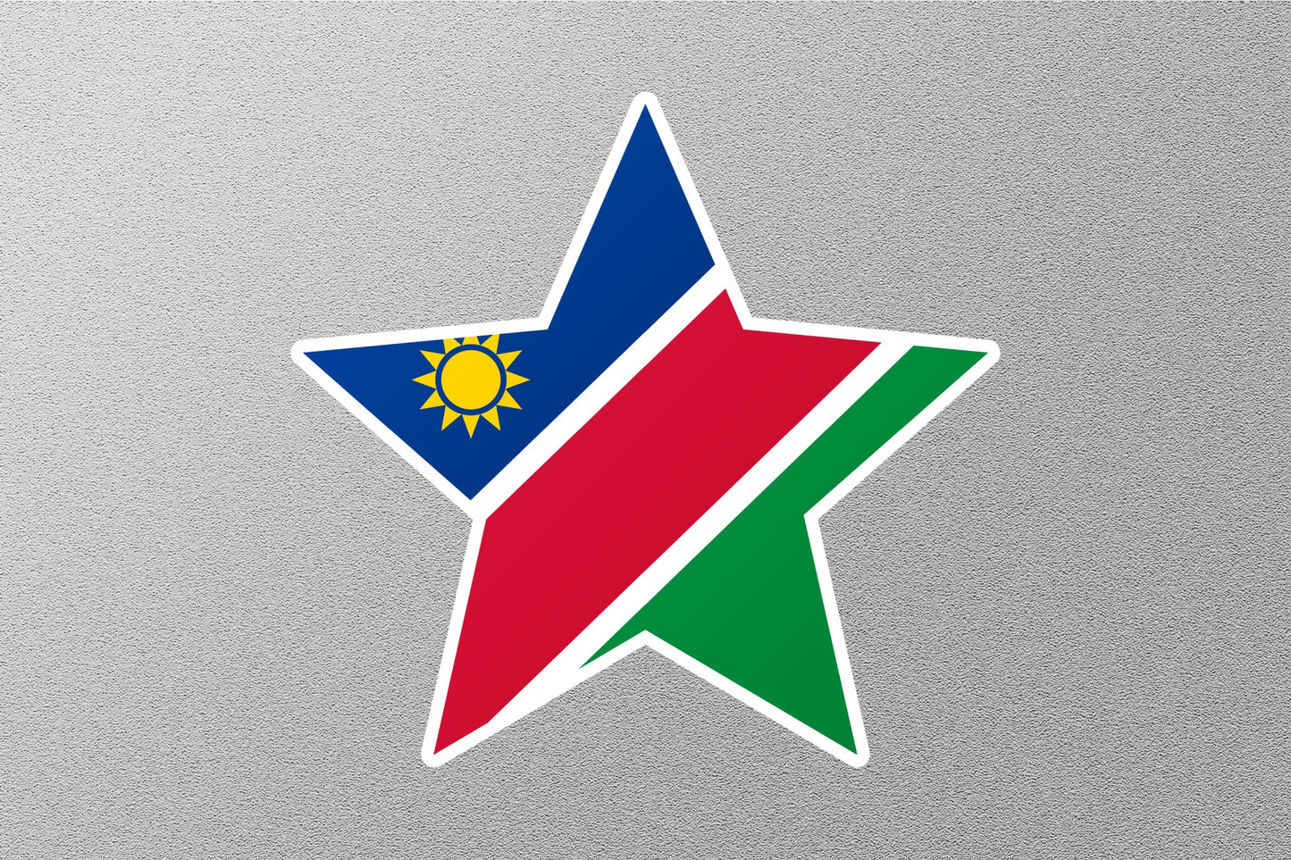 Wholesale Namibia Star Flag Sticker