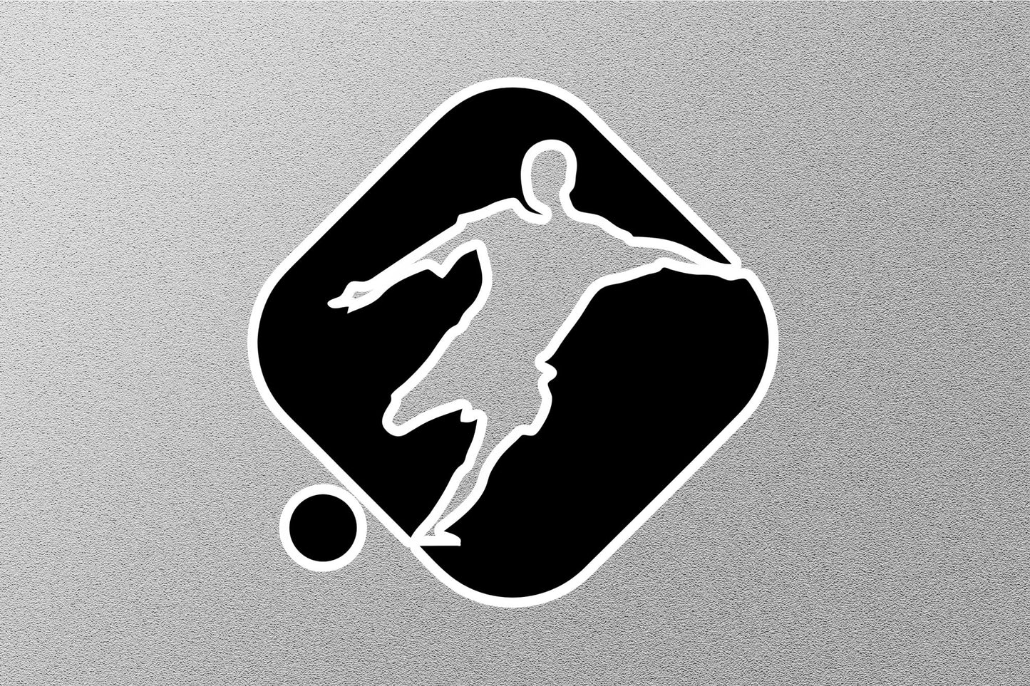 Footballer Isolated Sticker
