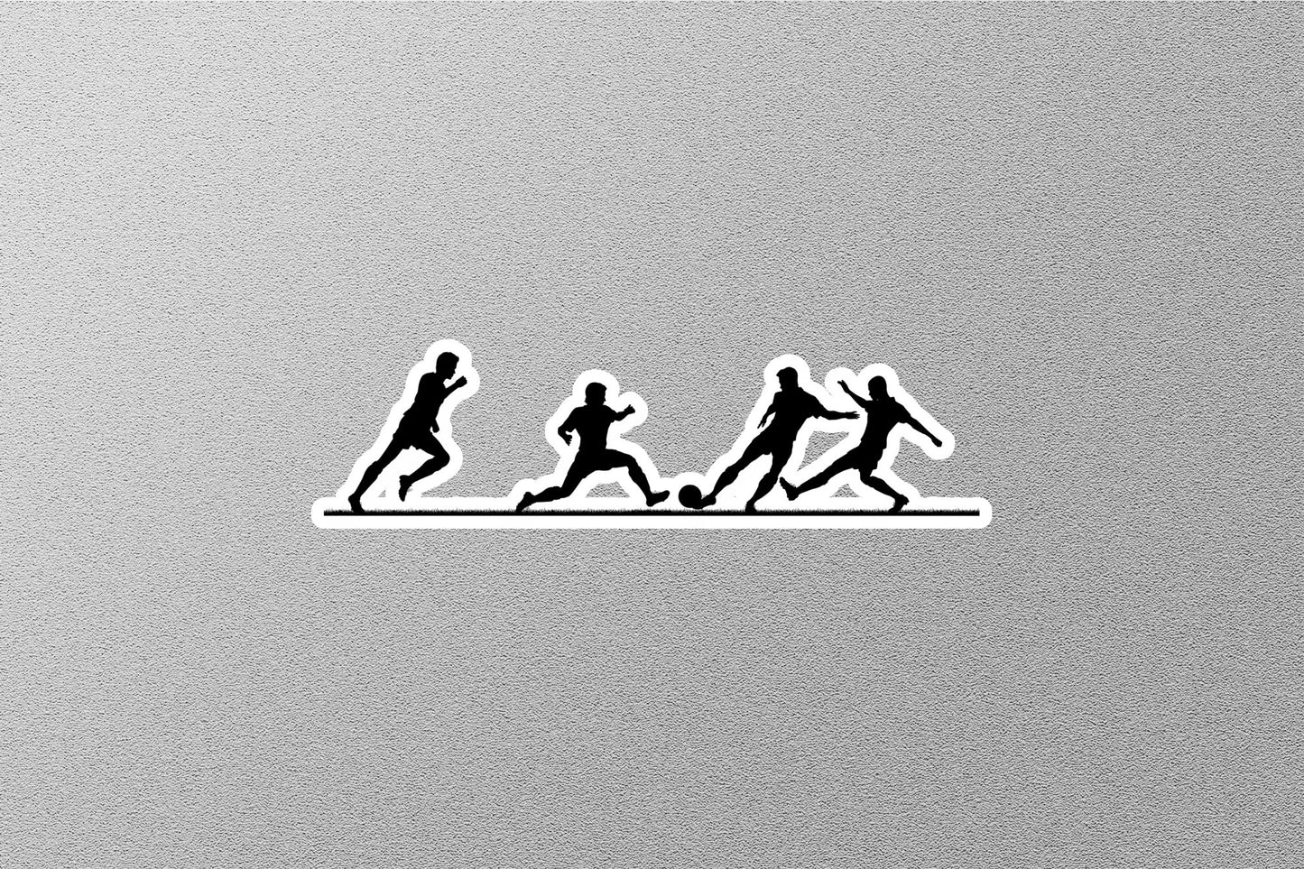 Wholesale Boys Playing Football Sticker
