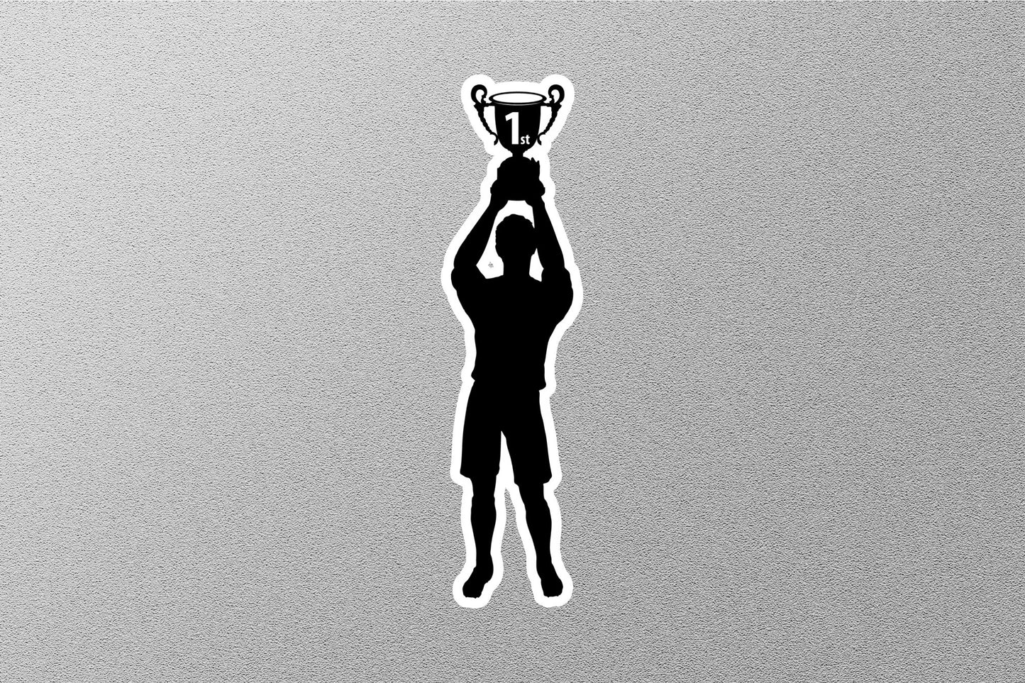 Wholesale Player With Trophy Sticker