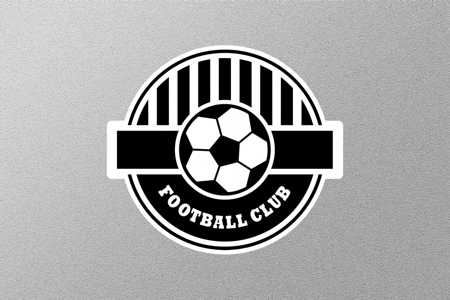 Wholesale Football Club Logo Sticker