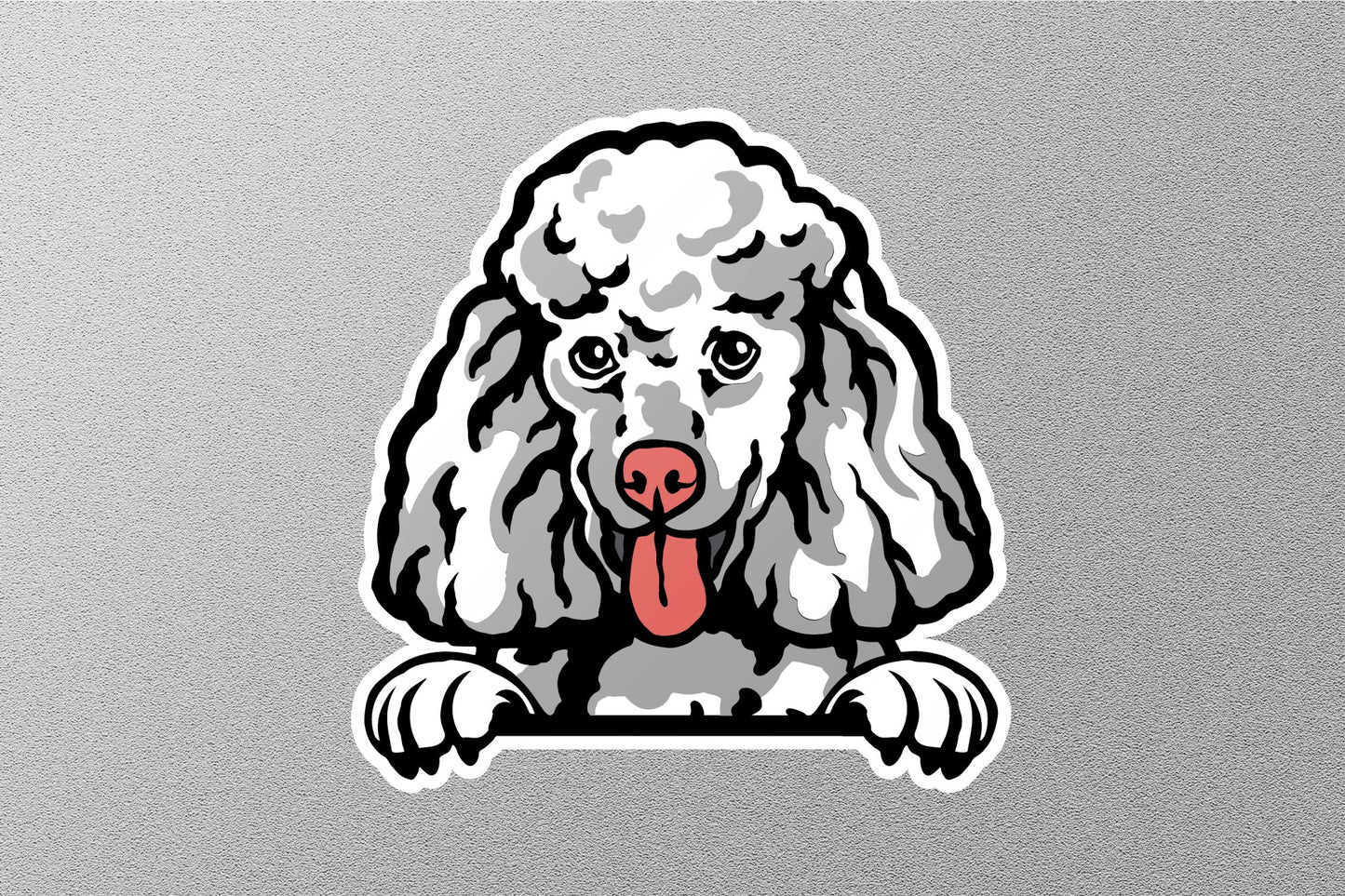Poodle Dog Sticker