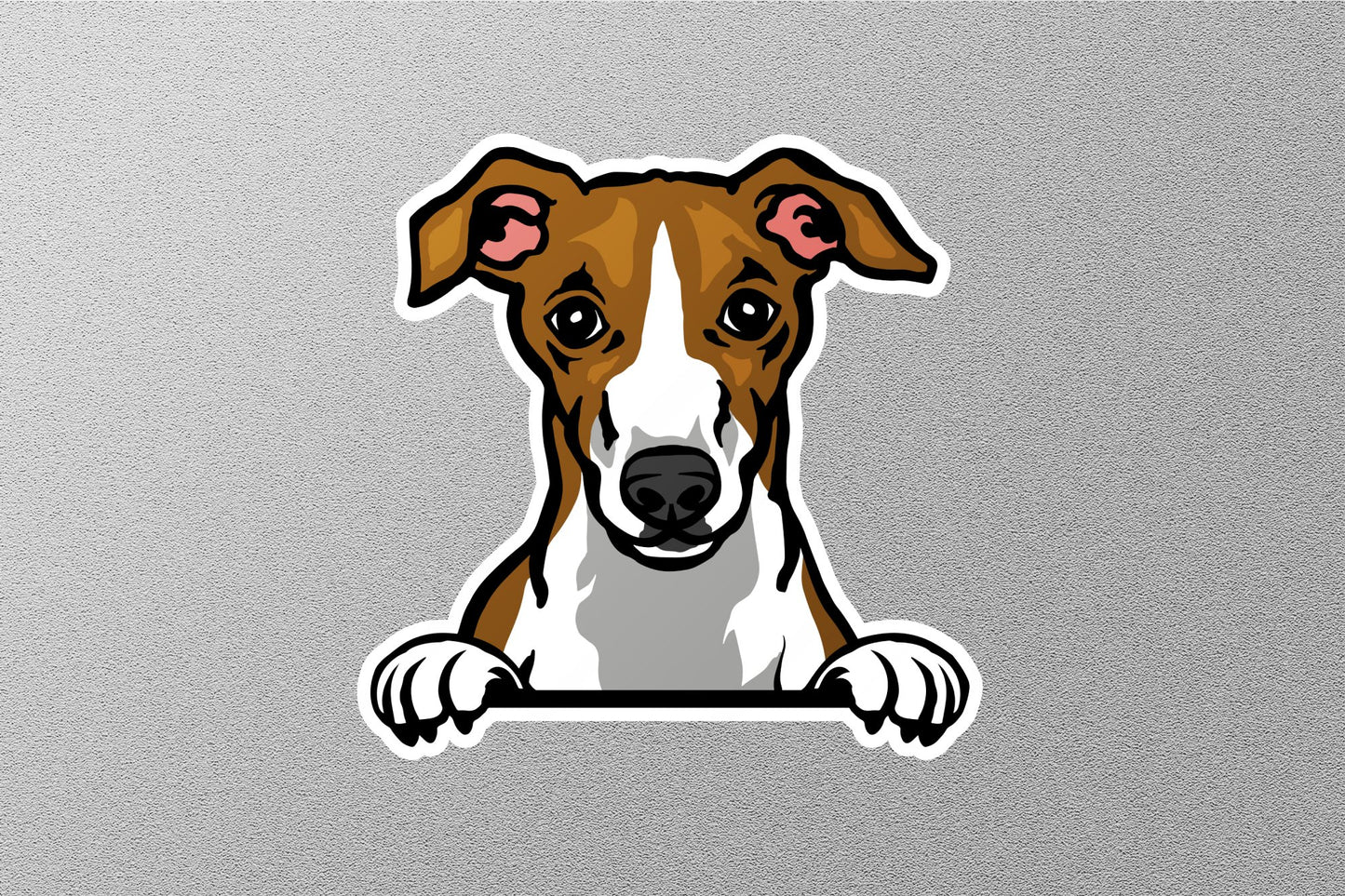 Whippet Dog Sticker
