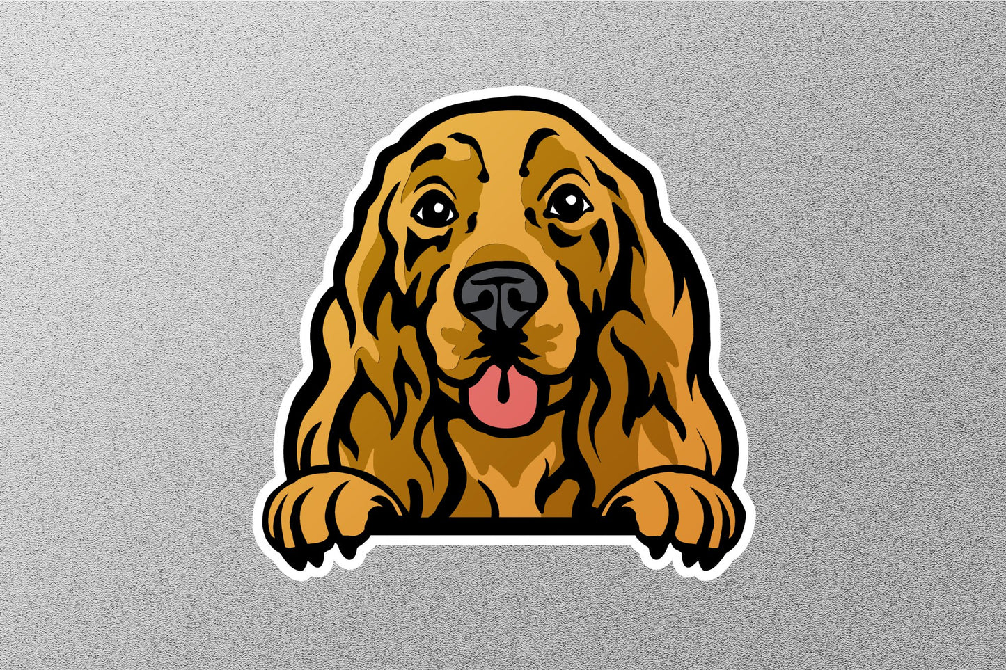 Wholesale Cocker Spaniel Dog Sticker