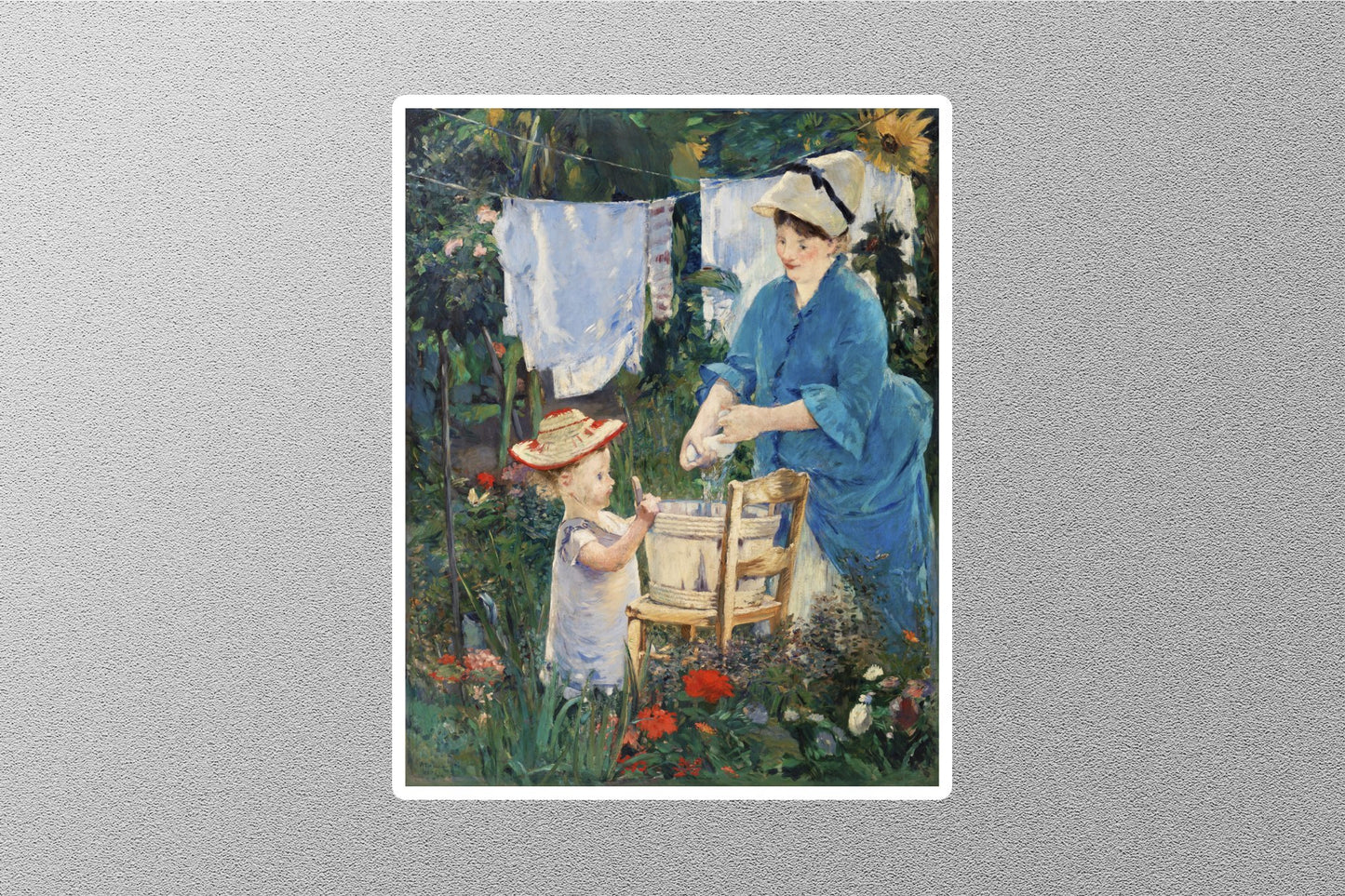 Wholesale The Linen 1875 Edouard Manet Sticker