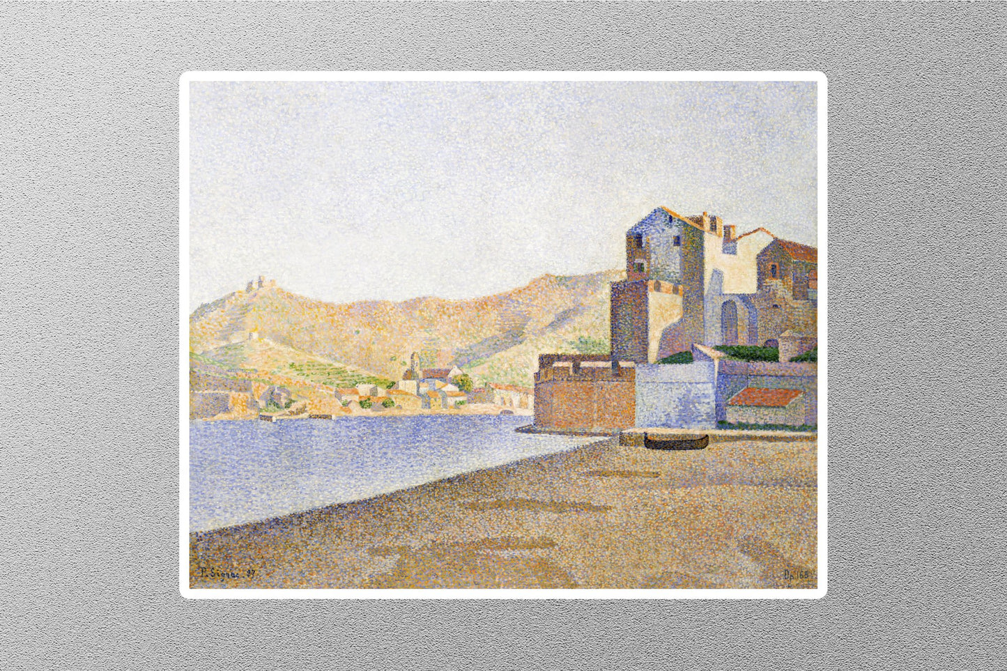 Wholesale The Town Beach Collioure Opus 165 Paul Signac Sticker