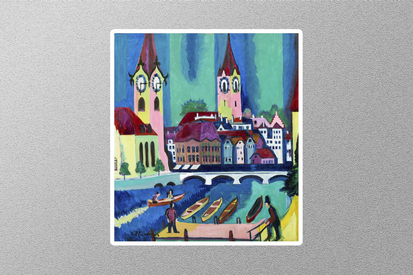 Wholesale Zurich 1926 Ernst Ludwig Kirchner Sticker