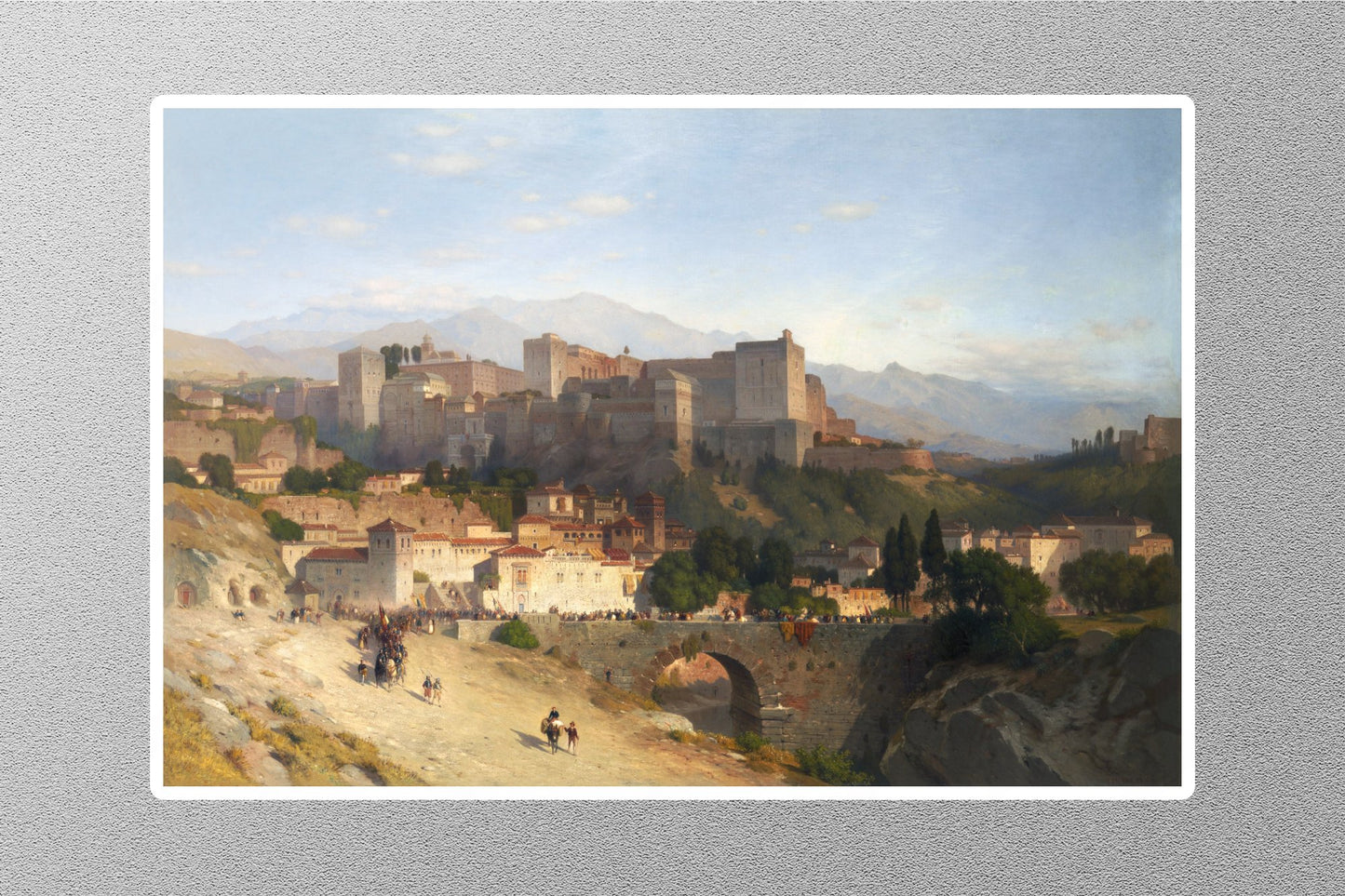 Wholesale The Hill Of The Alhambra Mountain Dreams Sticker