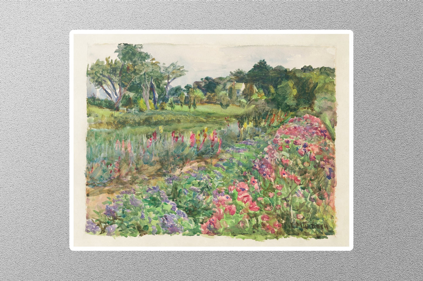 Wholesale Parmelee Garden c.1920 Dora Louise Murdoch Sticker
