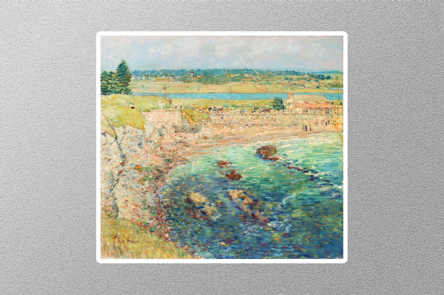 Wholesale Bailey's Beach Newport Frederick Childe Hassam Sticker