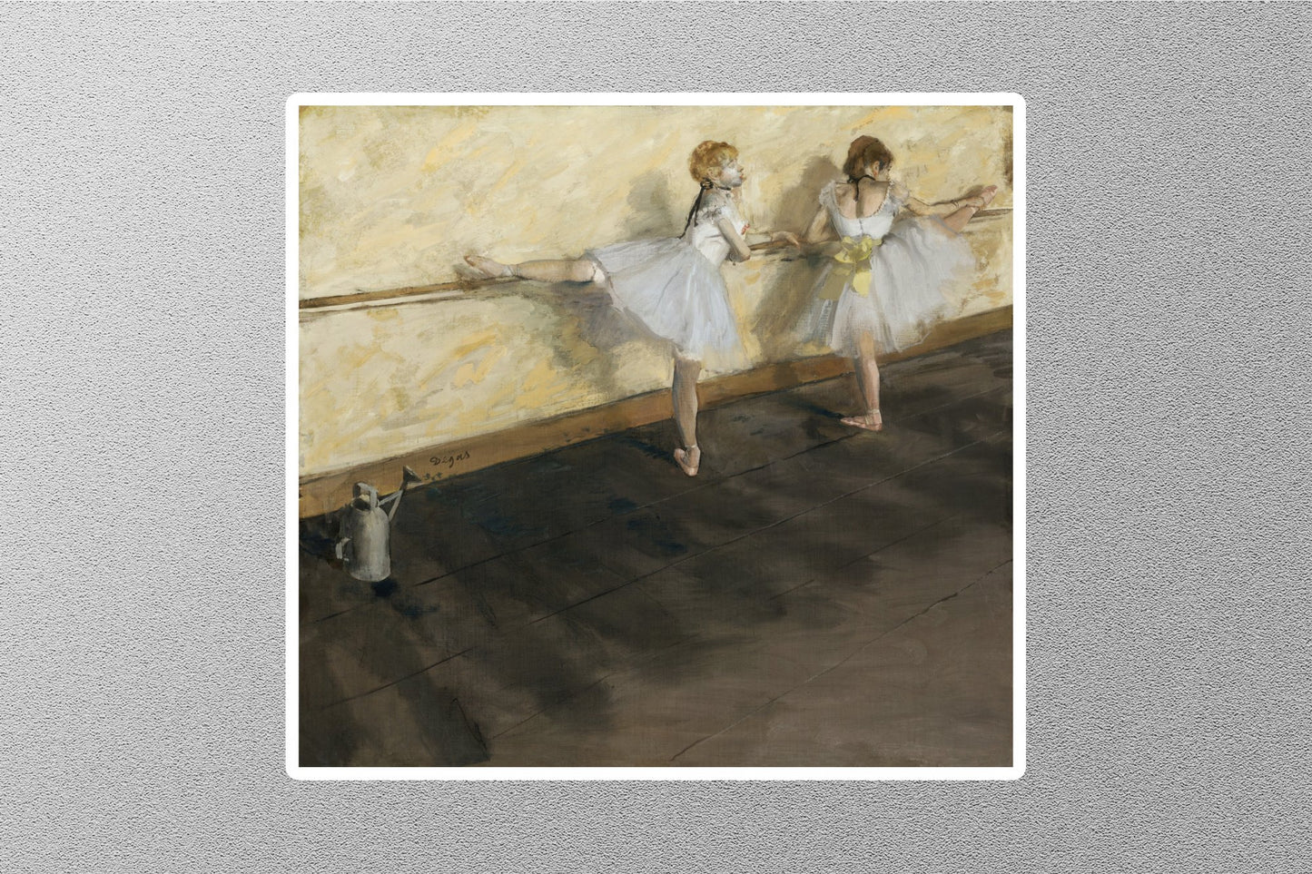 Wholesale Dancers Practicing At The Barre Mountain Dreams Sticker