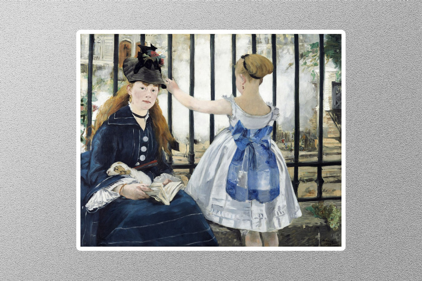 Wholesale The Railway Edouard Manet Sticker