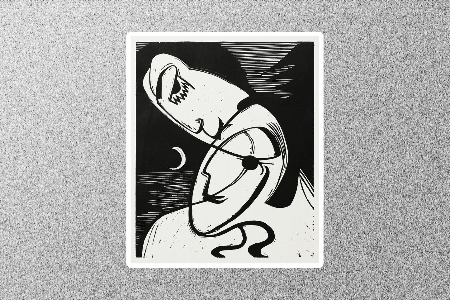 Wholesale The Kiss Ernst Ludwig Kirchner Sticker