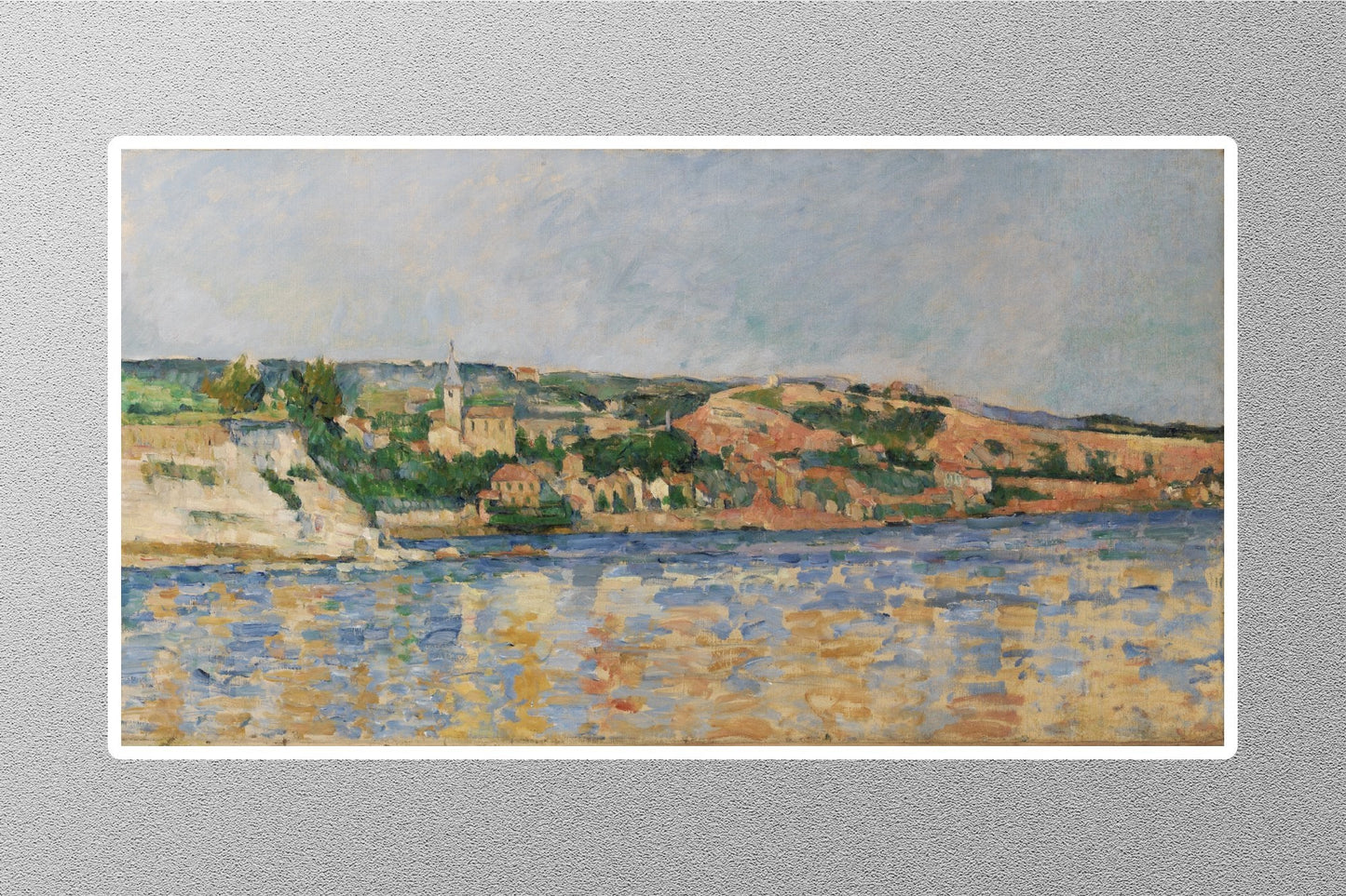 Village at the Water's Edge Sticker