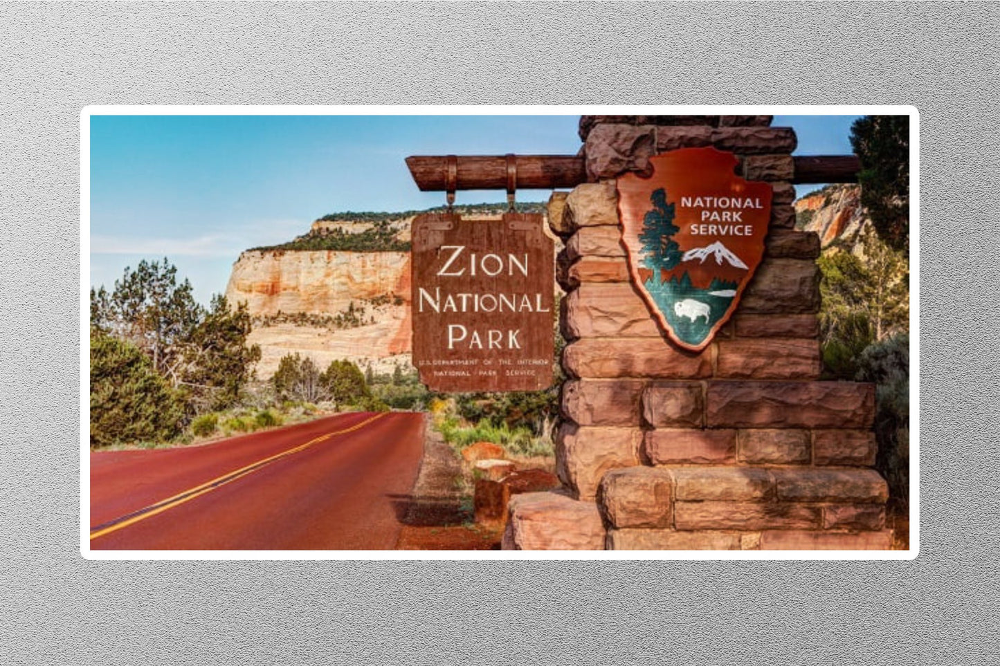 Wholesale Zion National Park Travel Sticker