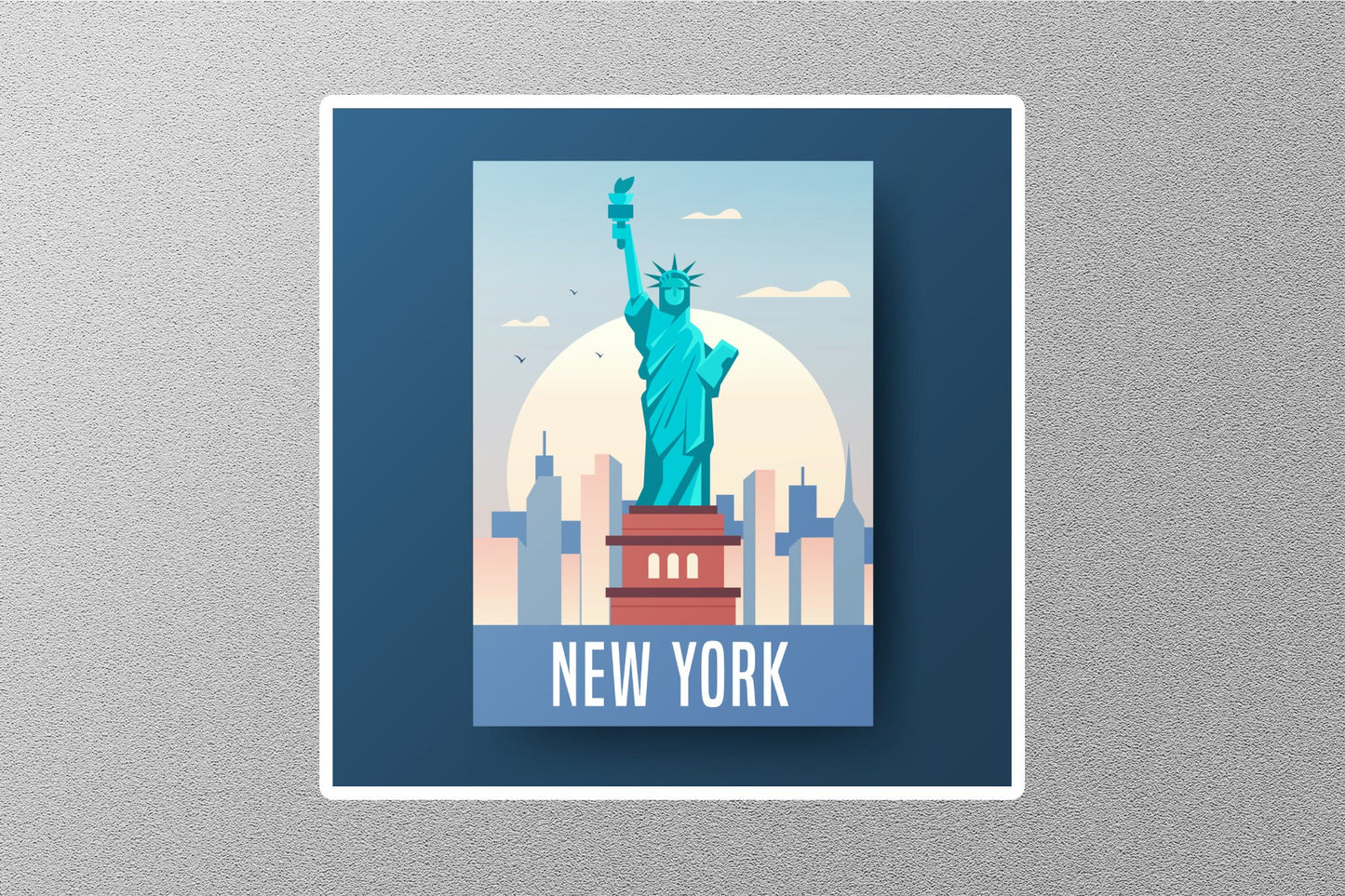 Wholesale New York 2 Travel Sticker