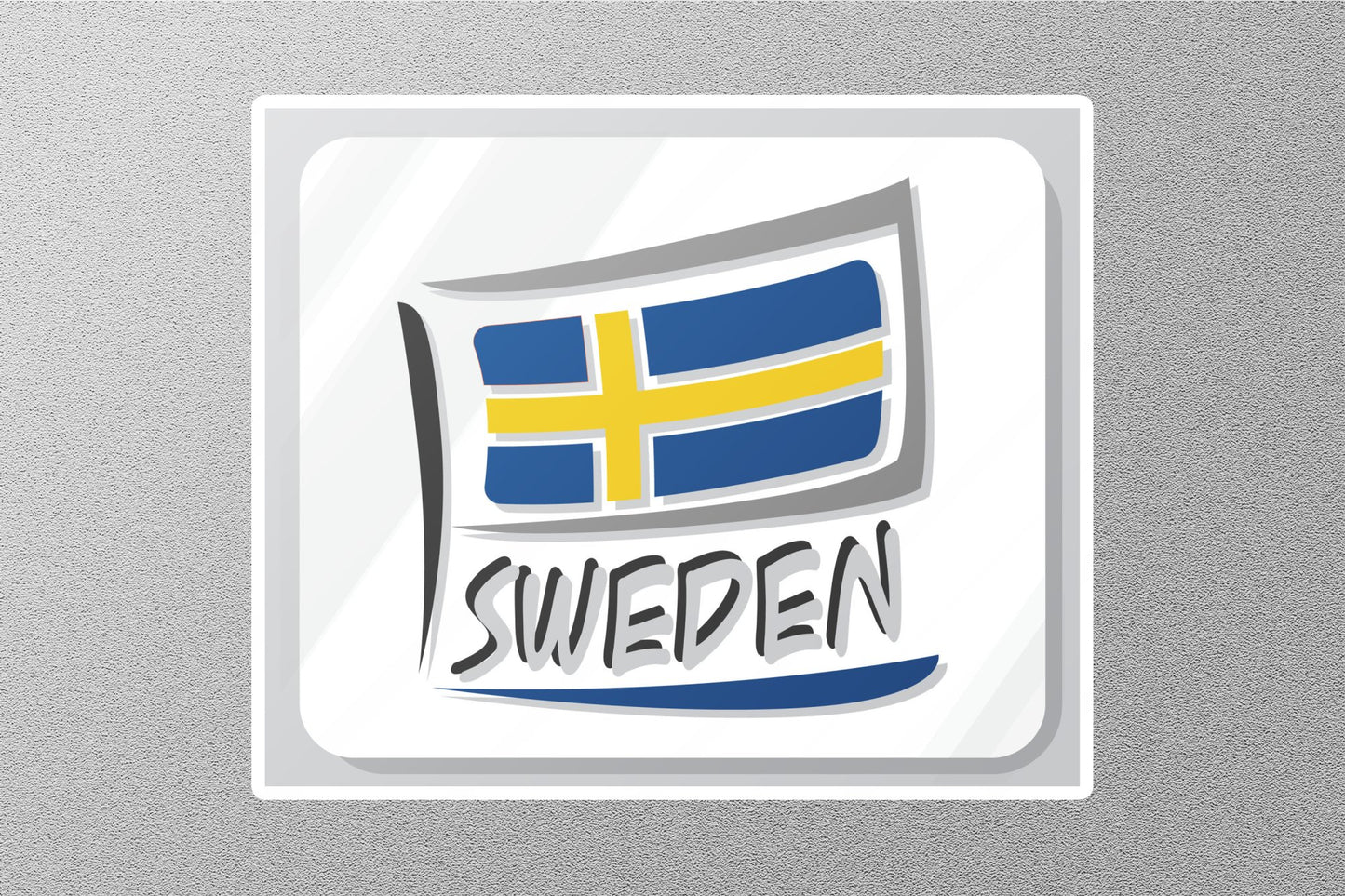 Wholesale Sweden Flag 5 Travel Sticker