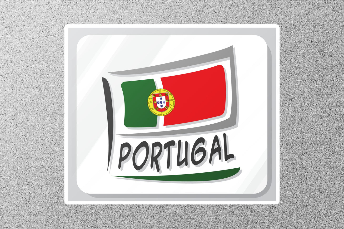 Wholesale Portugal Flag 3 Travel Sticker