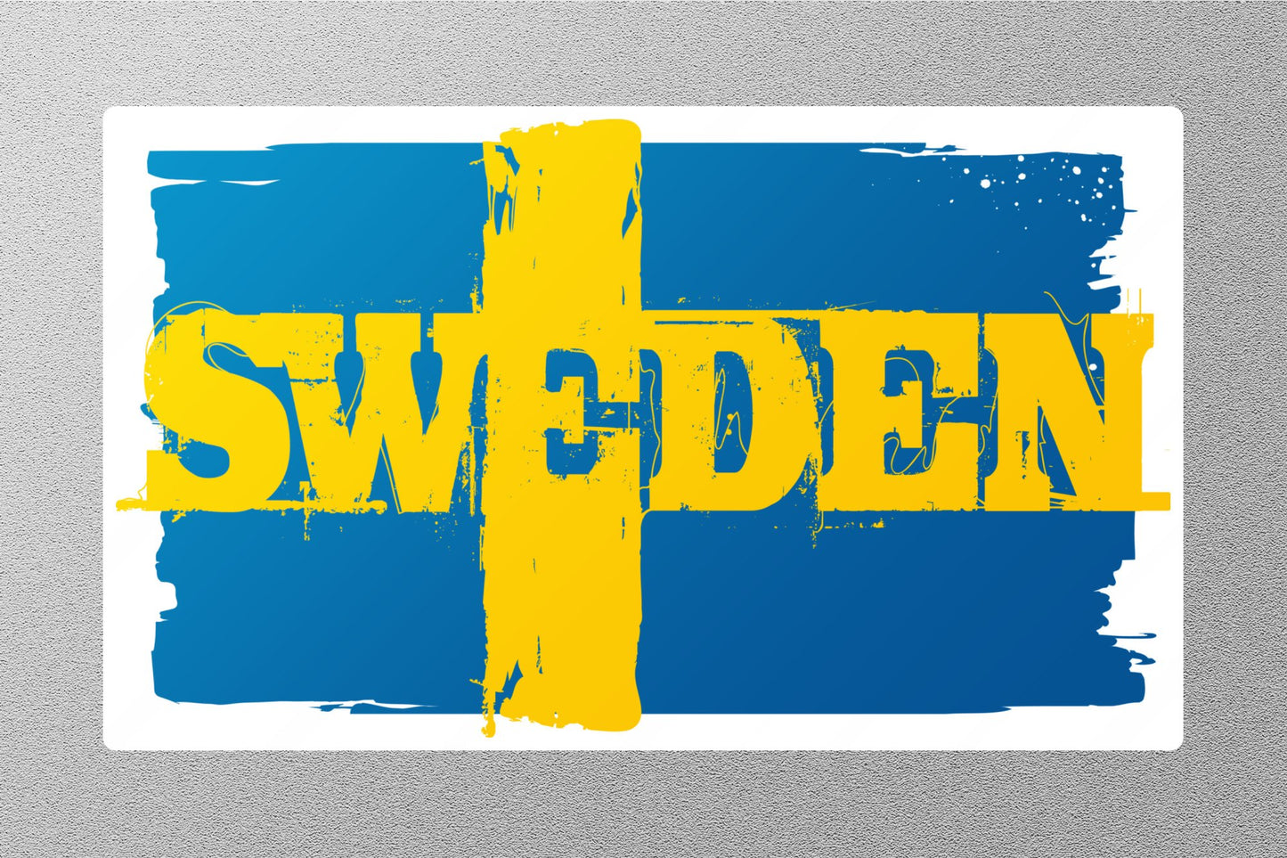 Wholesale Sweden Flag 7 Travel Sticker