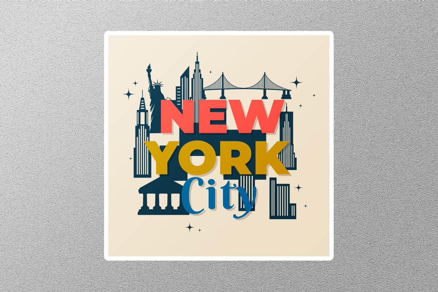 Wholesale New York City Travel Sticker