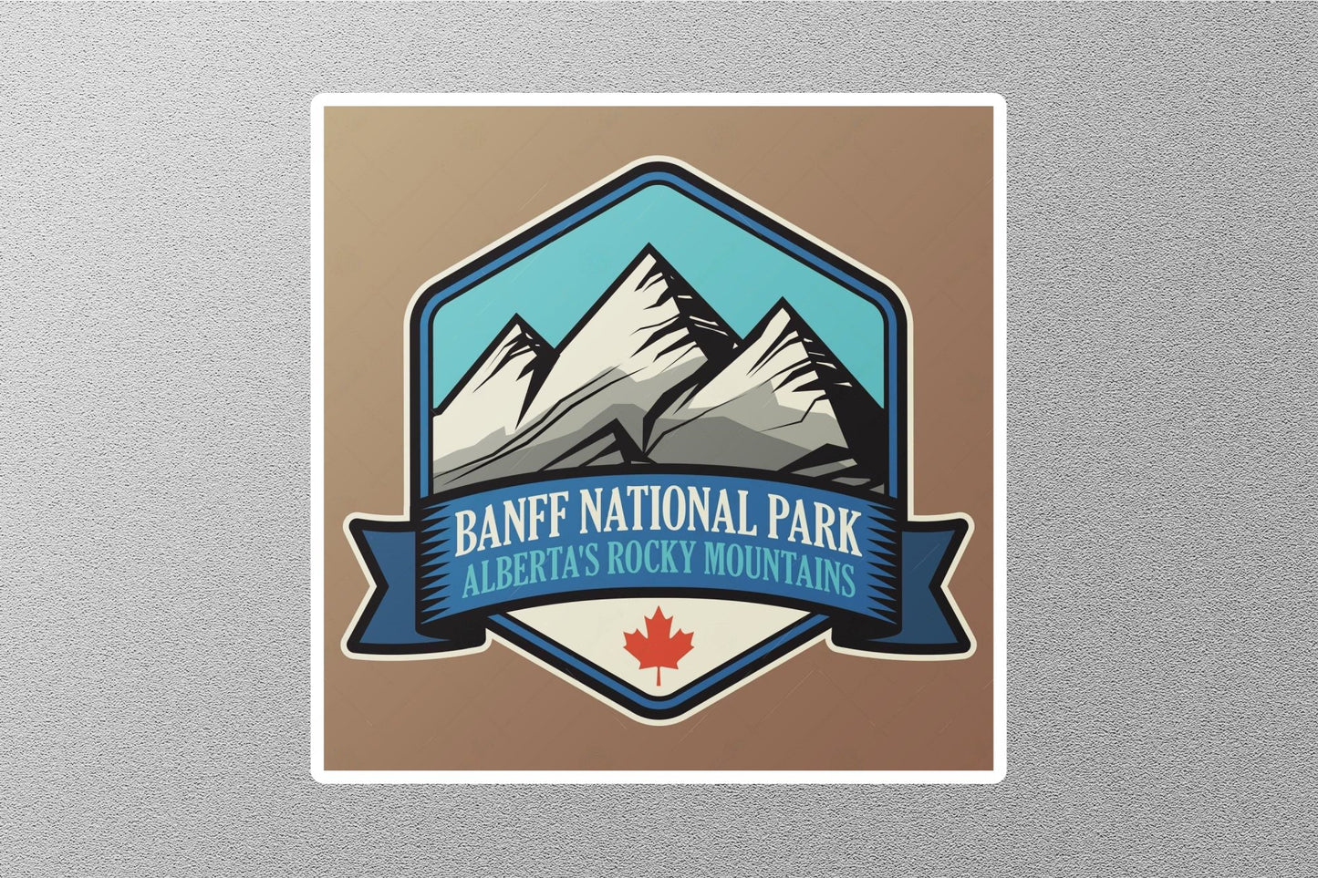 Wholesale Banff National Park Travel Sticker