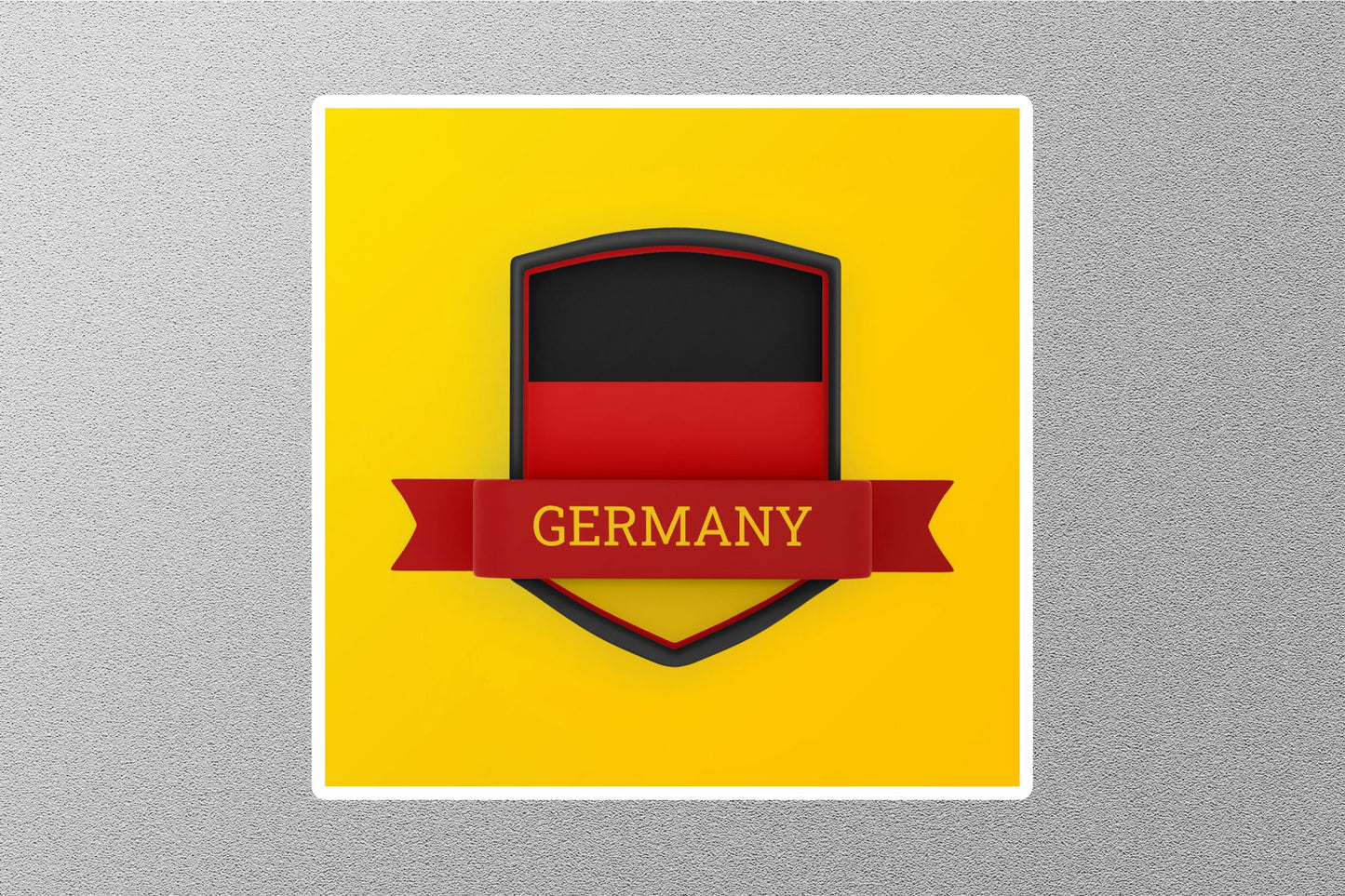 Wholesale Germany Flag Badge Travel Sticker