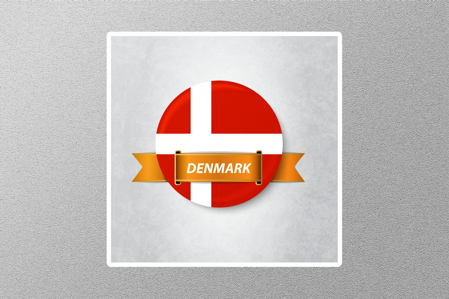 Wholesale Denmark Flag 5 Travel Sticker