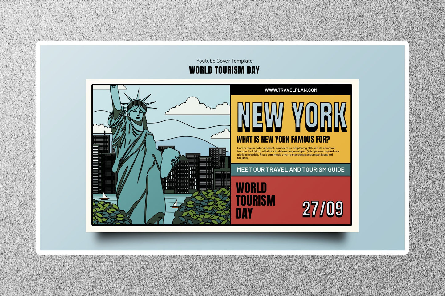 Wholesale New York 12 Travel Sticker