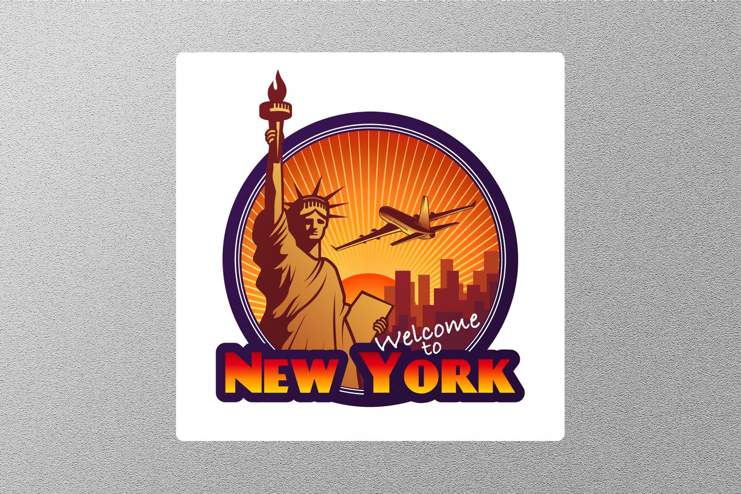 Wholesale New York 3 Travel Sticker