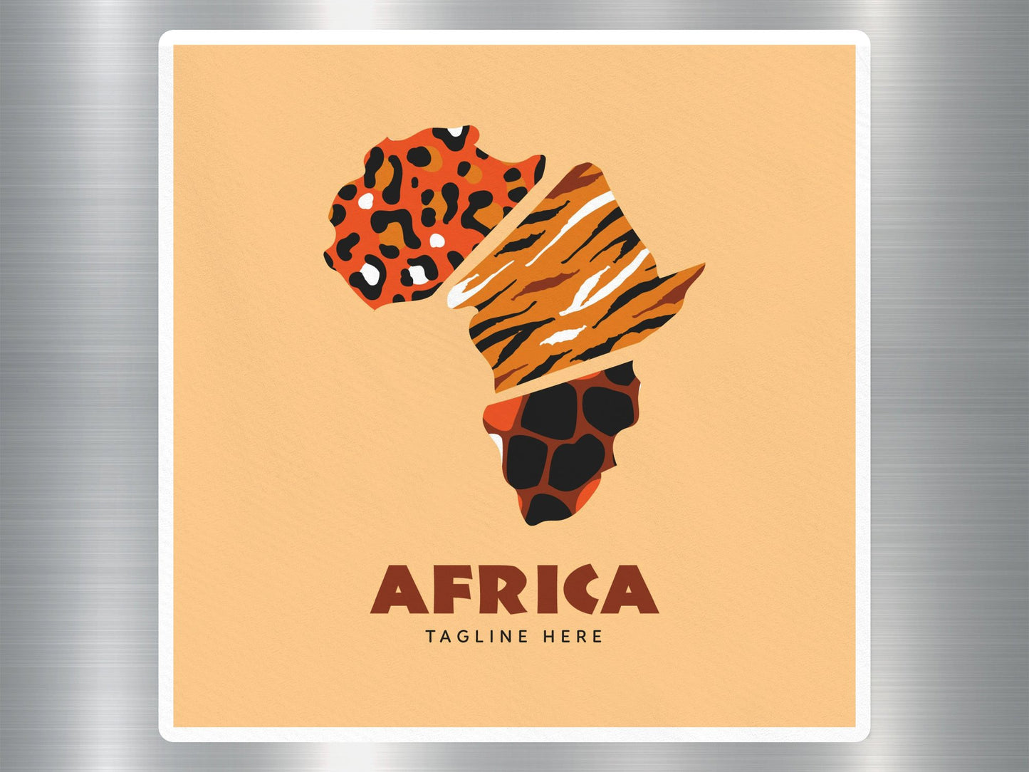 Africa Travel Sticker