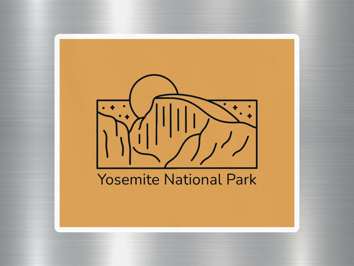 Wholesale Yosemite National Park Travel Sticker