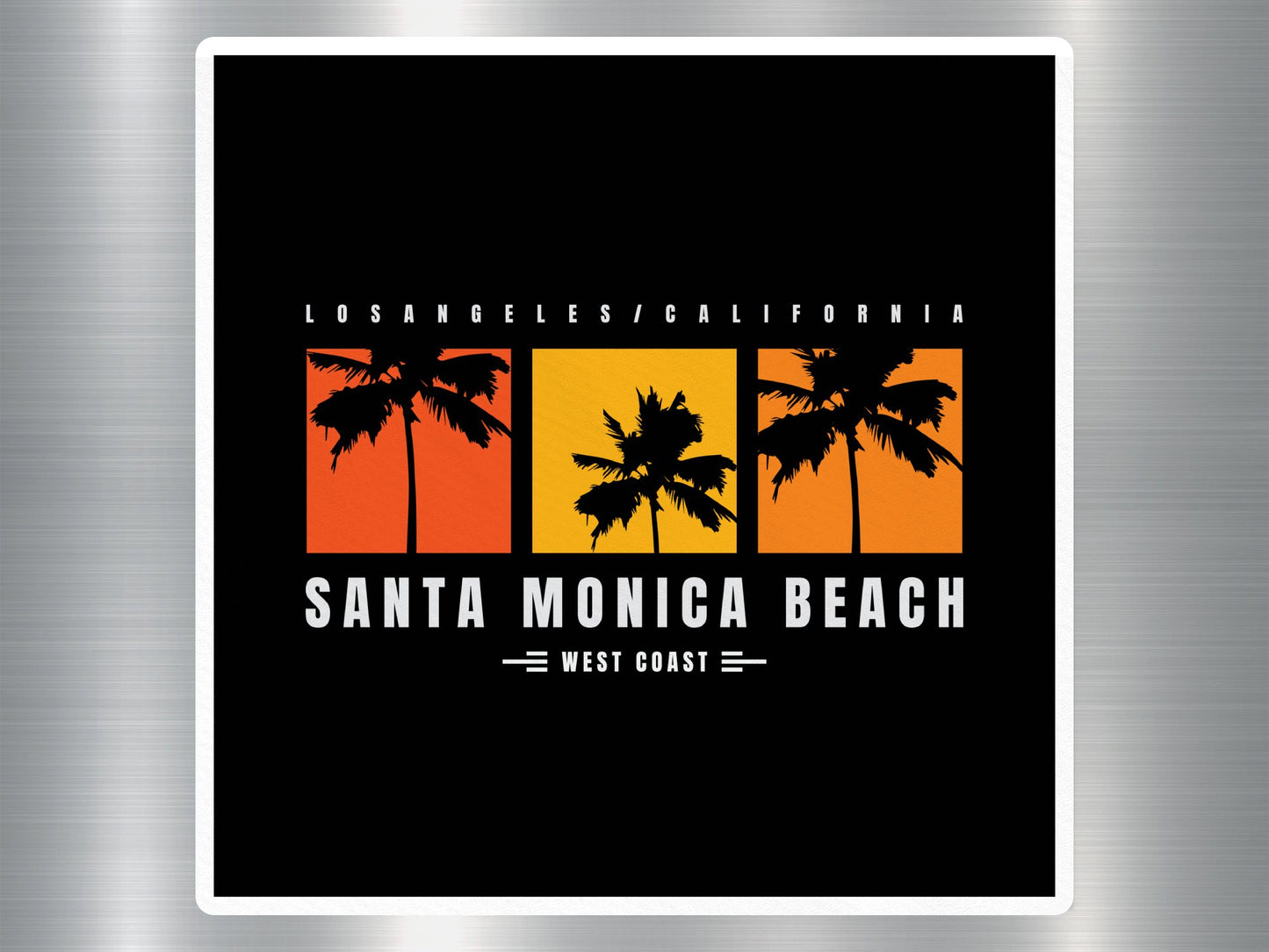 Wholesale Santa Monica Beach Travel Sticker