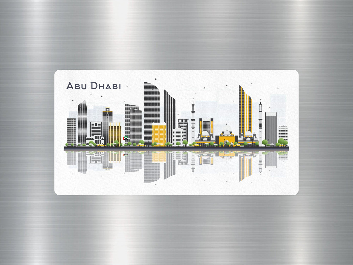 Wholesale Abu Dhabi Travel Sticker