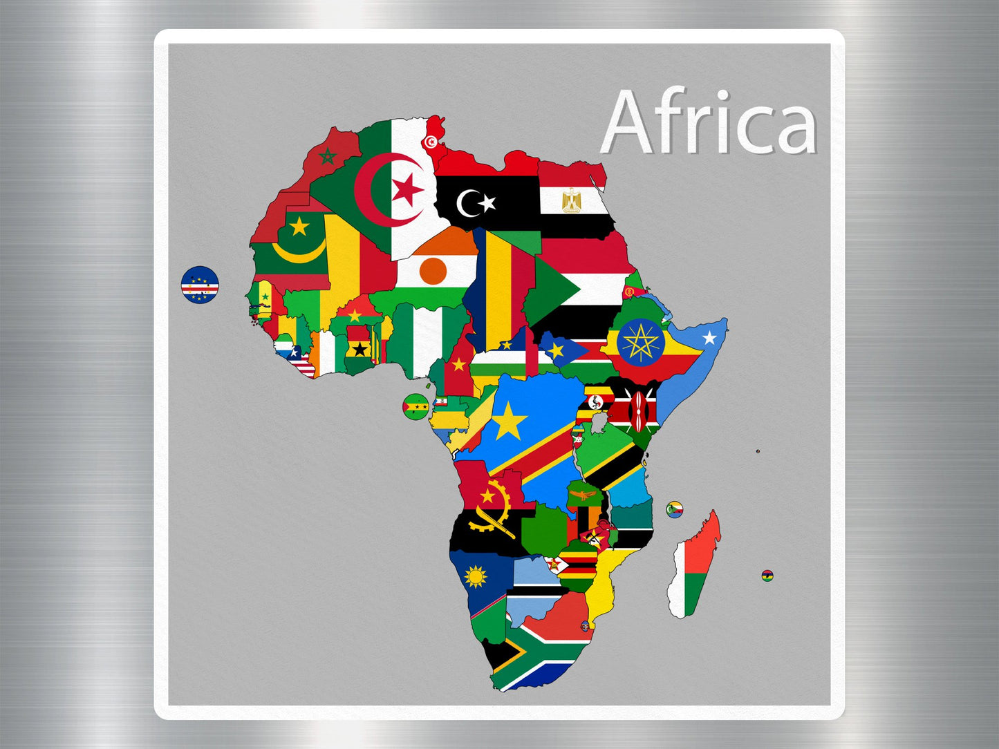 Wholesale Africa Travel Sticker