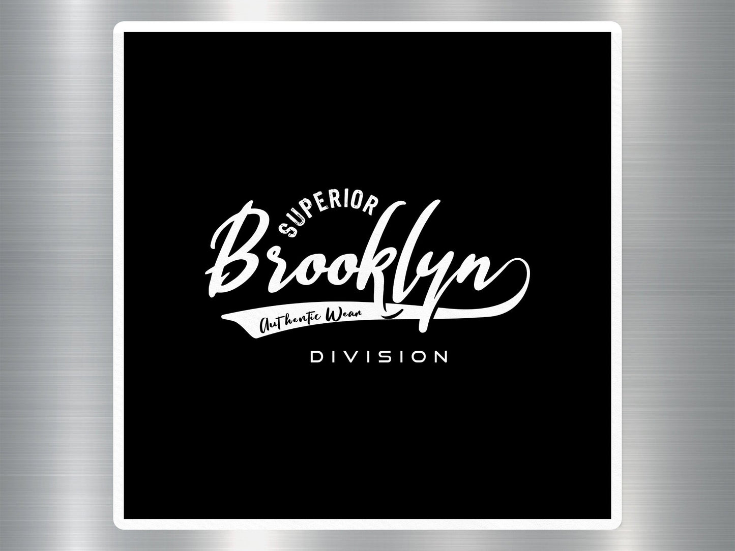 Wholesale Superior Brooklyn Travel Sticker