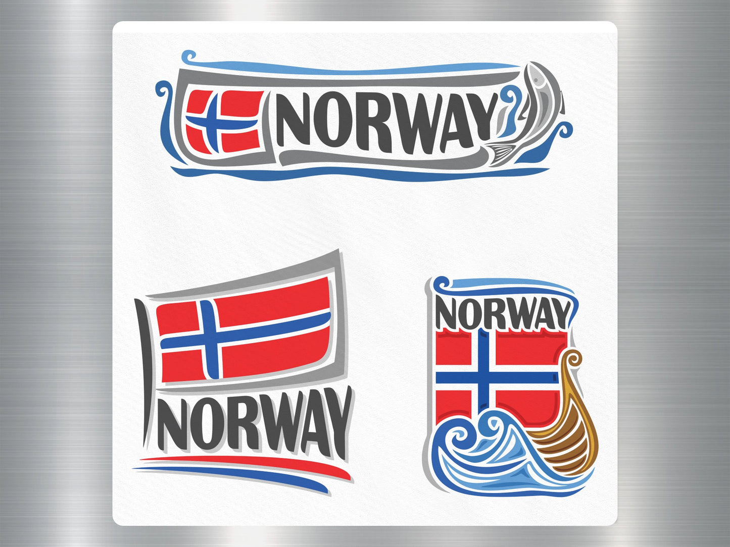 Wholesale Norway Travel Sticker