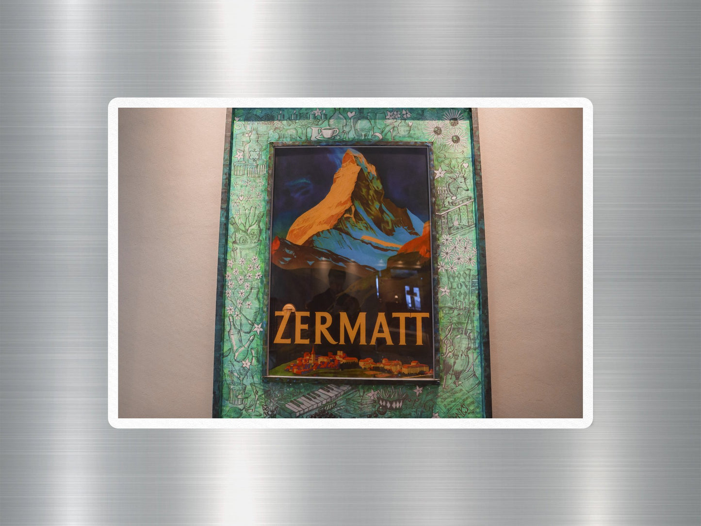 Wholesale Zermatt Travel Sticker