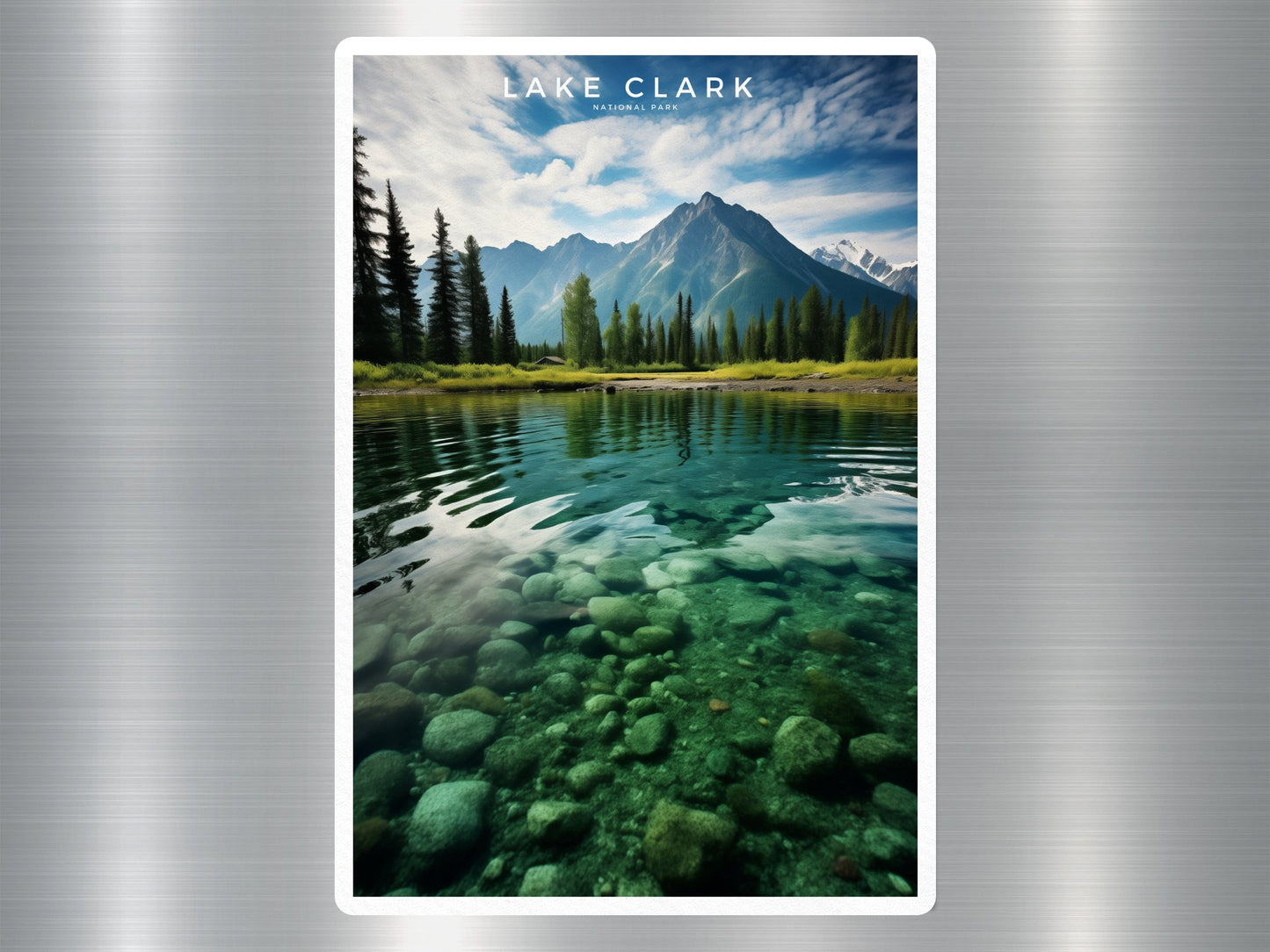 Wholesale Lake Clark National Park Sticker
