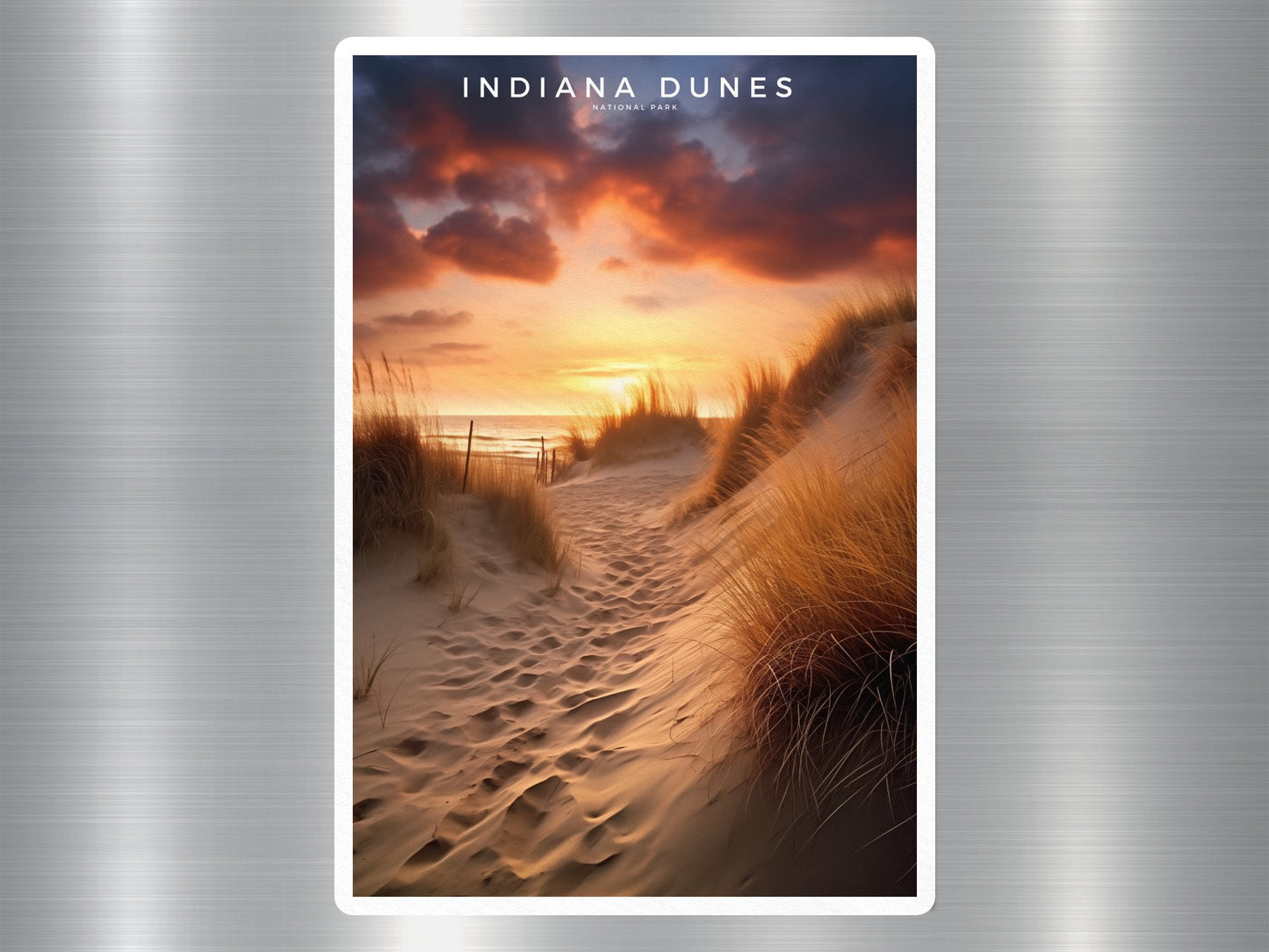 Wholesale Indiana Dunes National Park Sticker