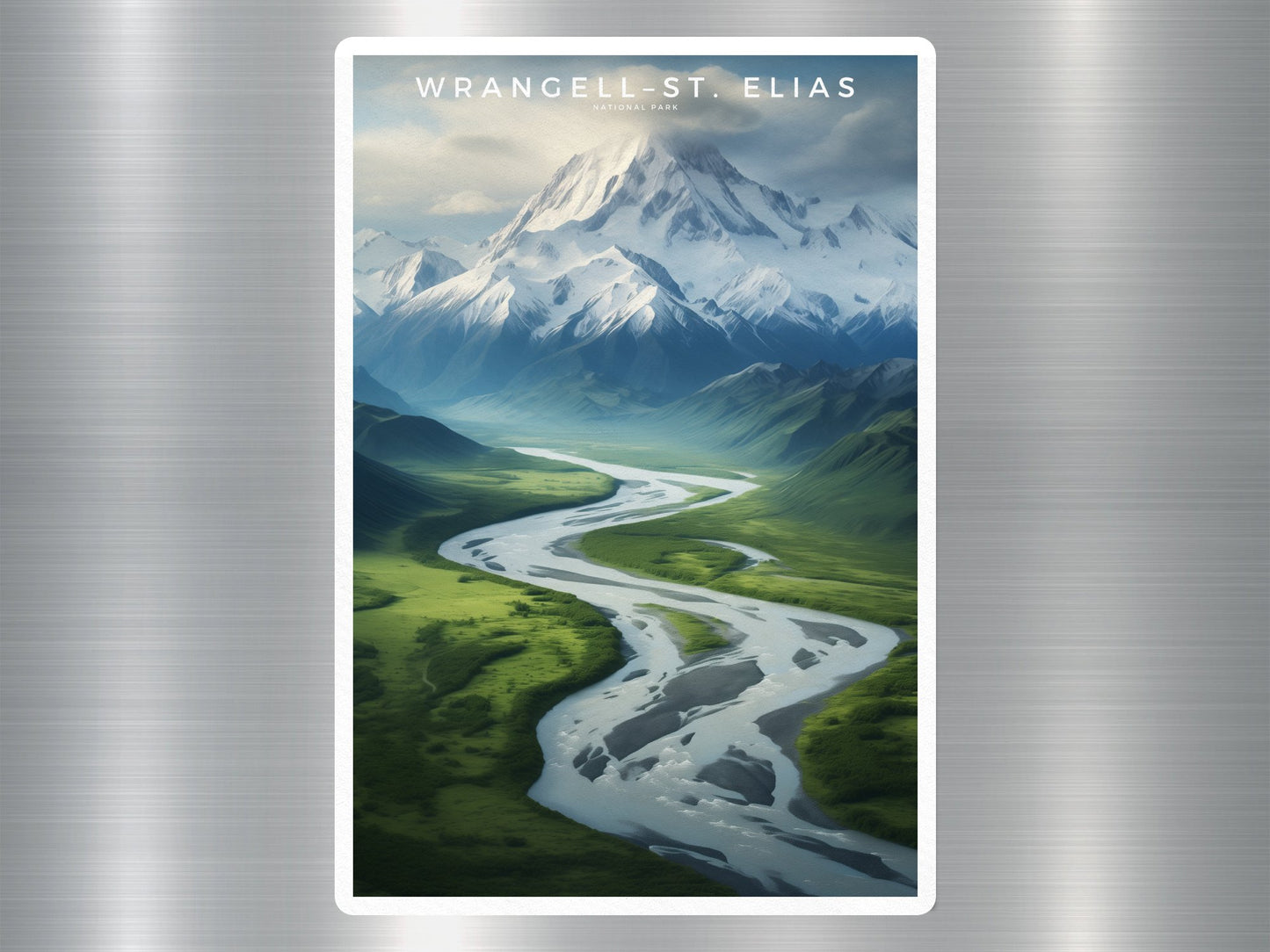 Wholesale Wrangell - ST Elias National Park Sticker