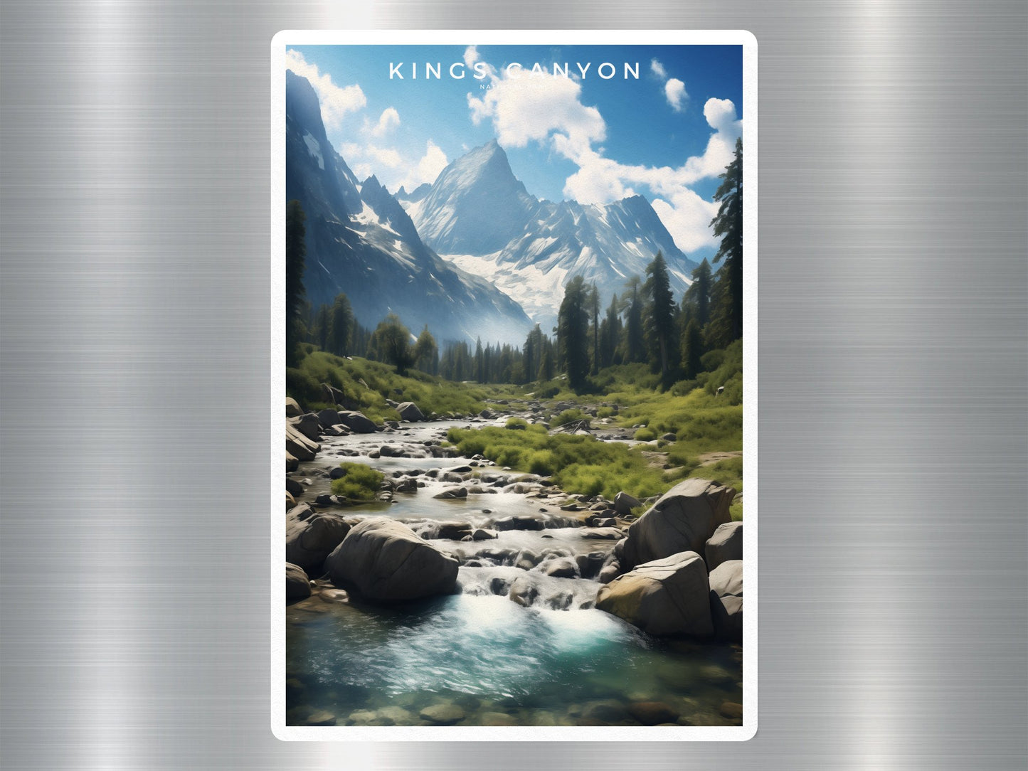Wholesale Kings Canyon National Park Sticker