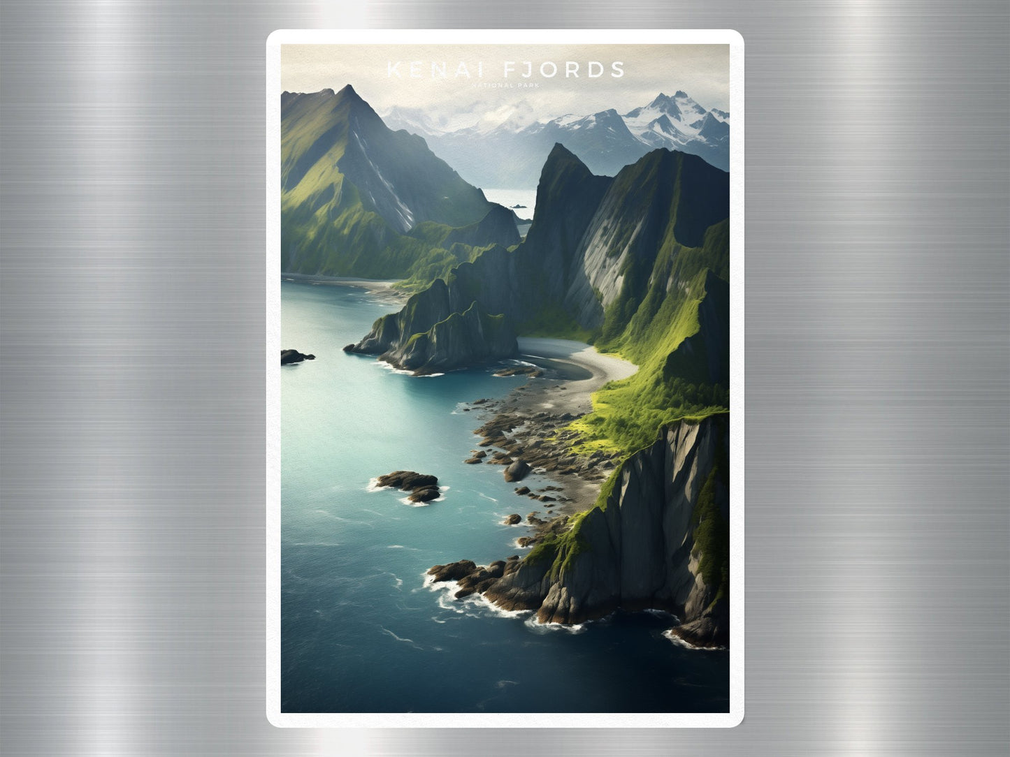Wholesale Kenai Fjords National Park Sticker