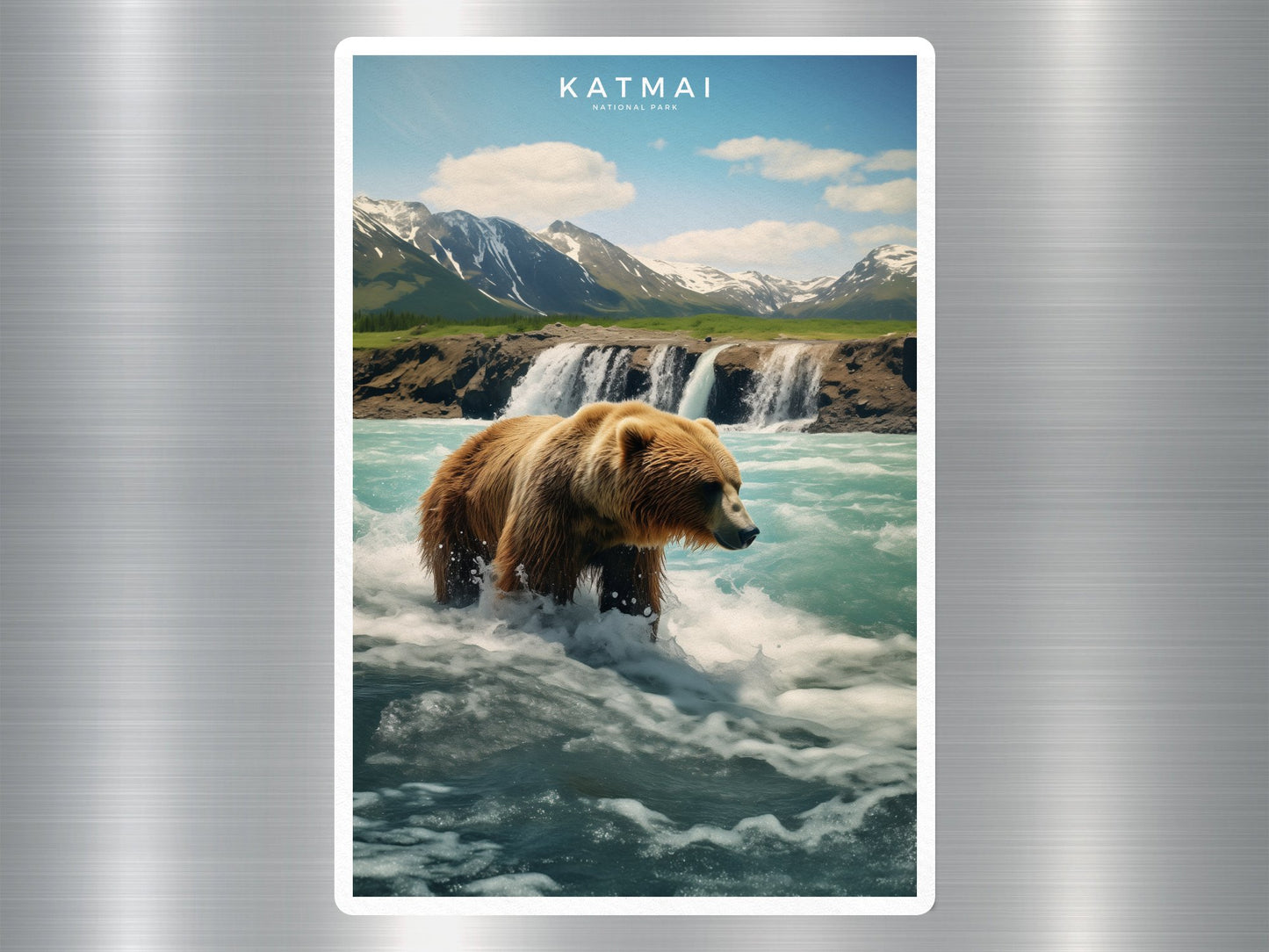 Wholesale Katmai National Park Sticker