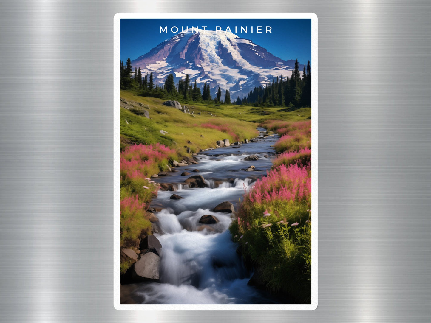 Wholesale Mount Rainier National Park Sticker