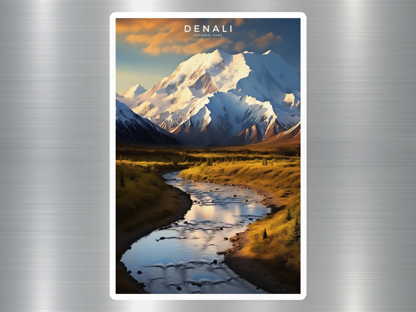 Wholesale Denali National Park Sticker