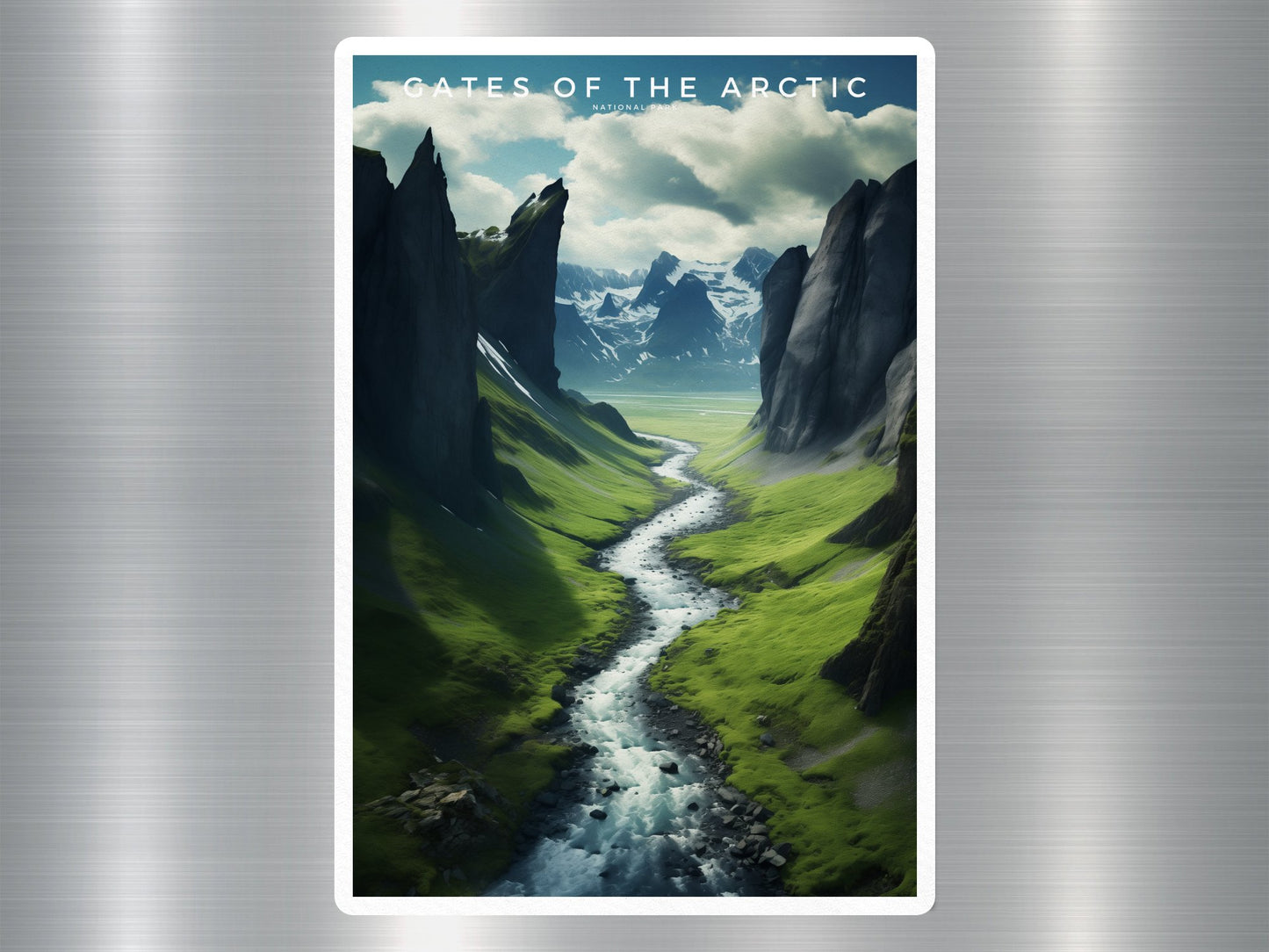 Wholesale Gates of The Arctic National Park Sticker