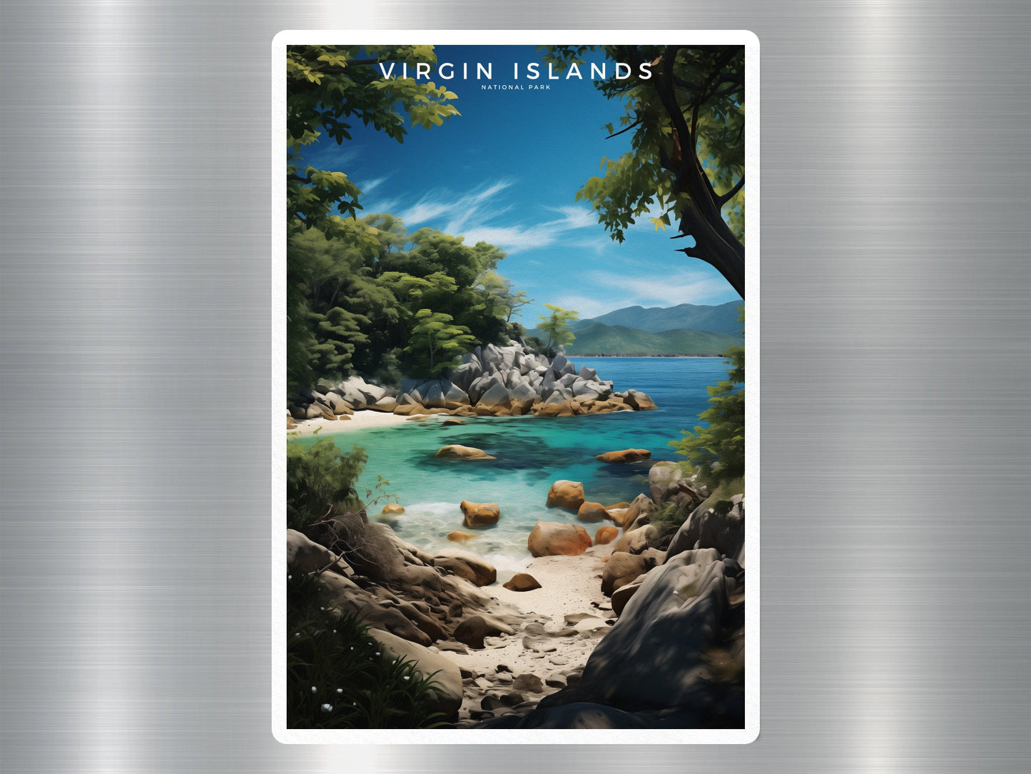 Wholesale Virgin Island National Park Sticker