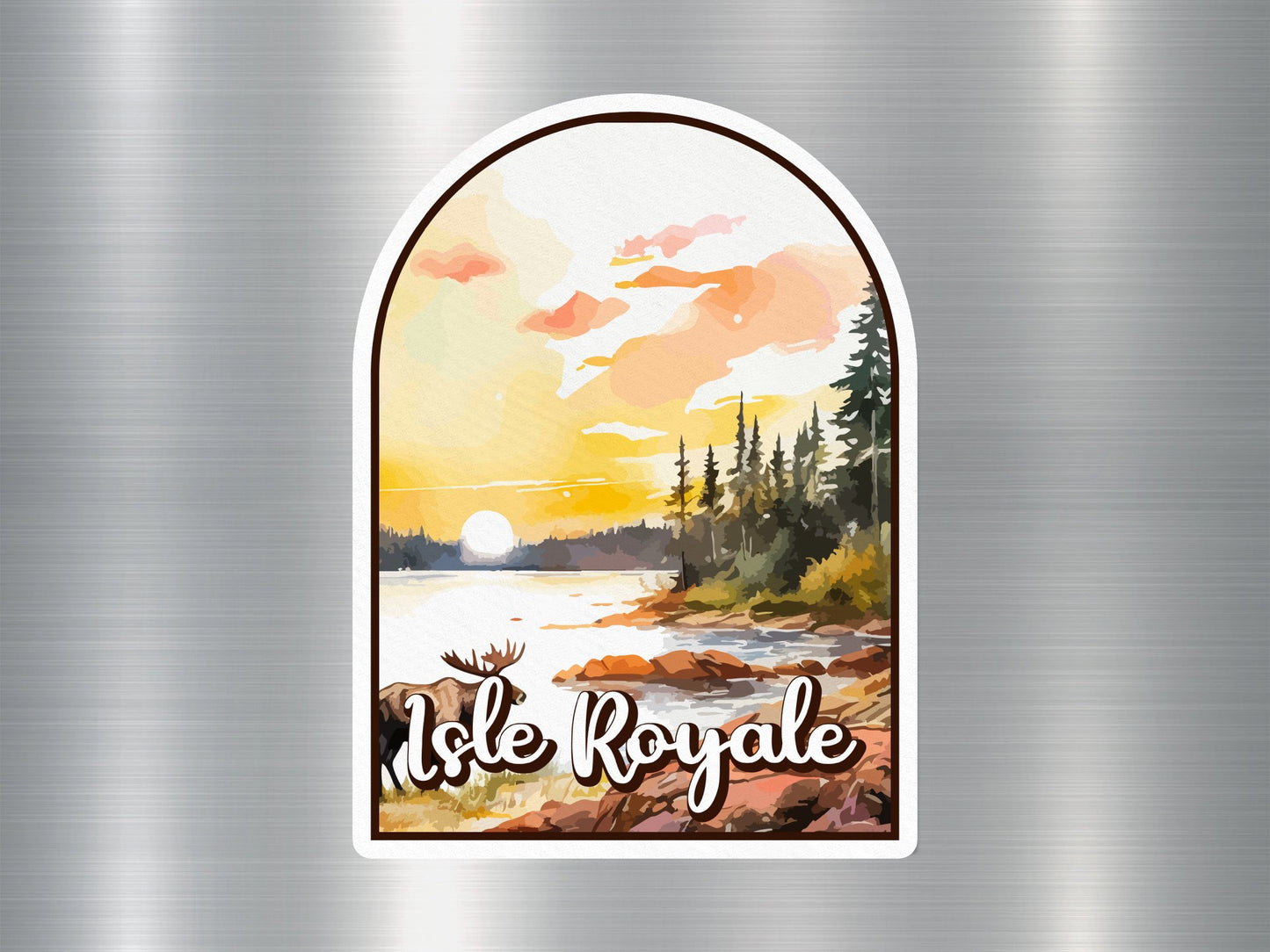 Wholesale Isle Royal National Park Sticker