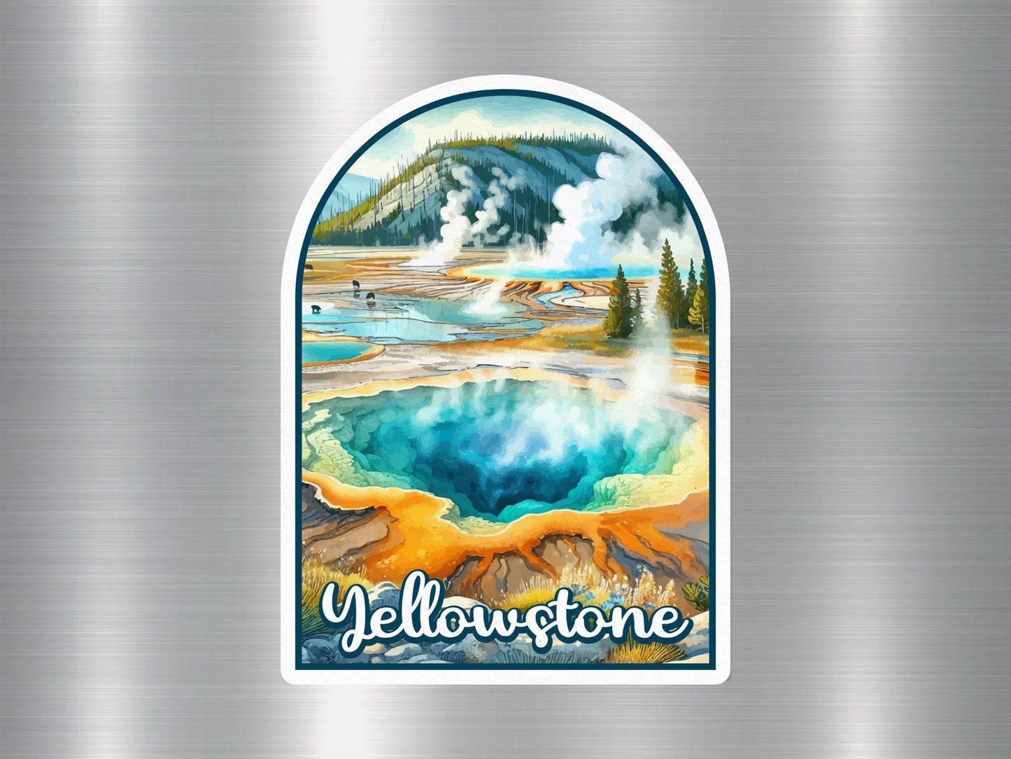 Wholesale Yellow Stone National Park Sticker