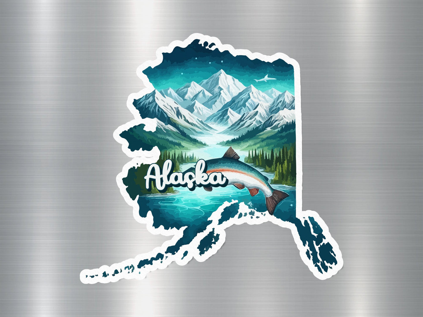 Wholesale Alaska State Sticker
